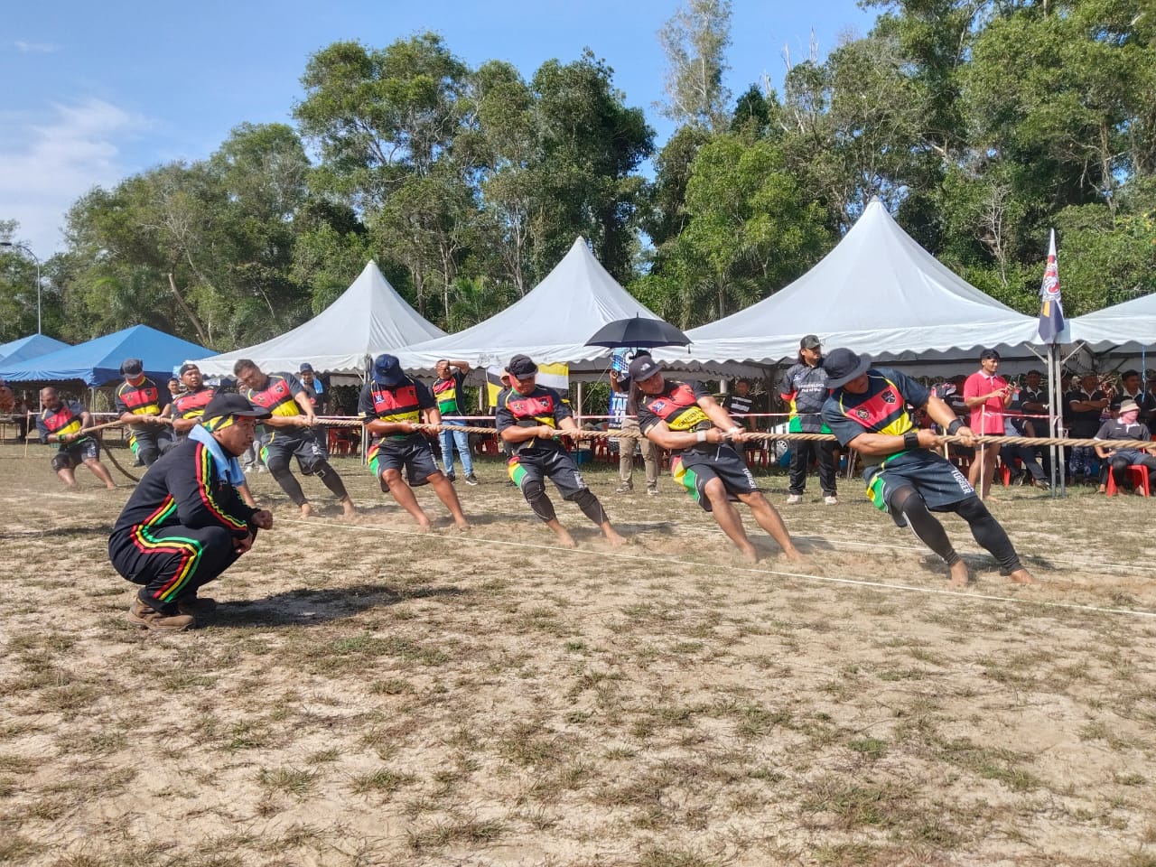 Juara Dunia, Brunei Tambah Sengat TIEP Tug Of War