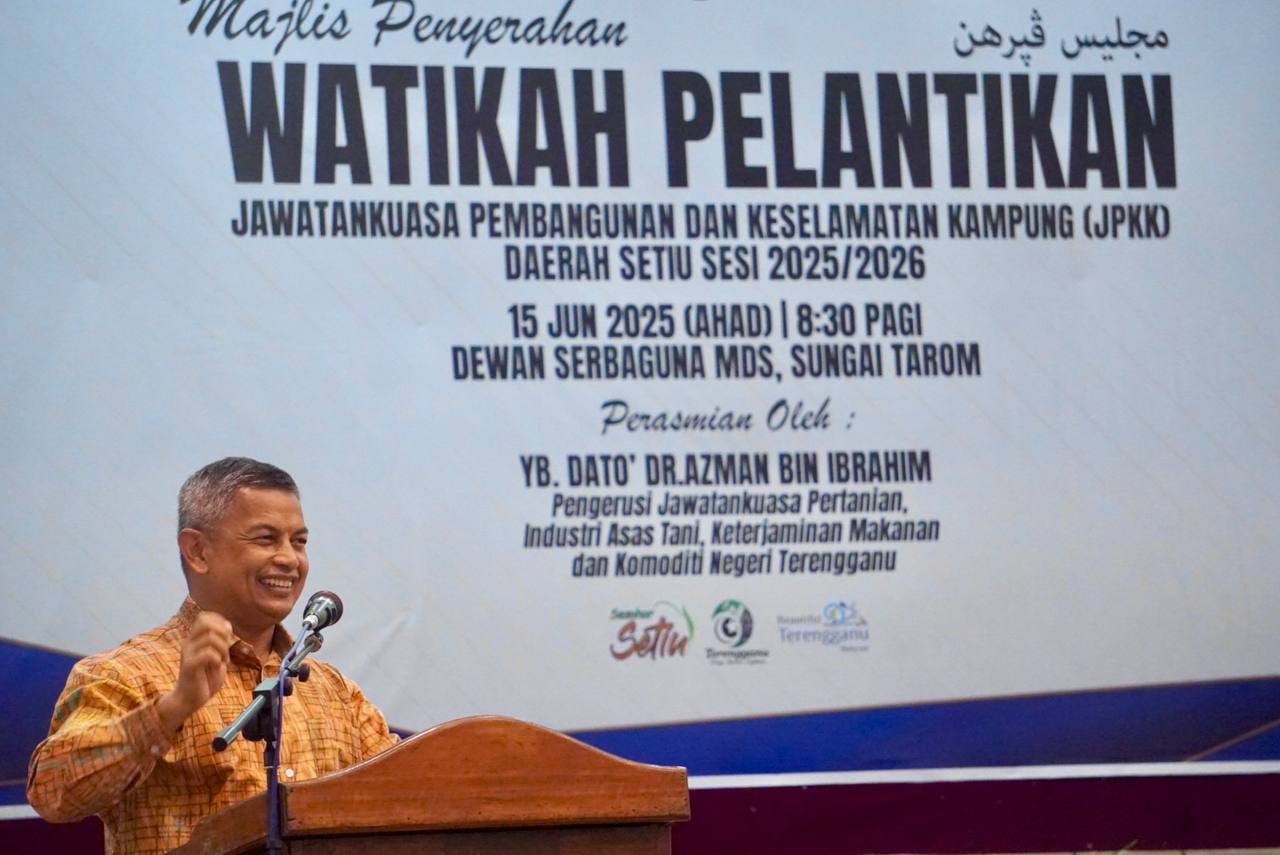 80 JPKK Setiu Terima Watikah Pelantikan