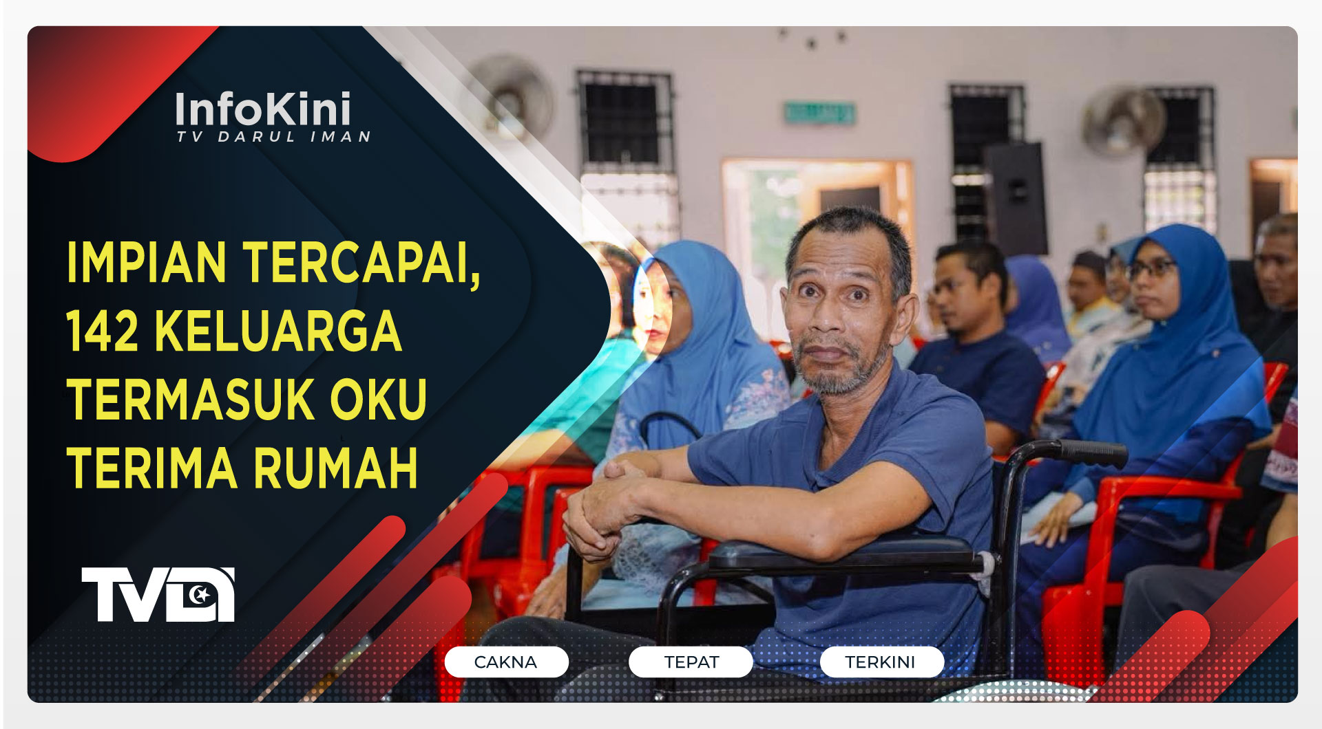 Impian Tercapai, 142 Keluarga Termasuk OKU Terima Rumah