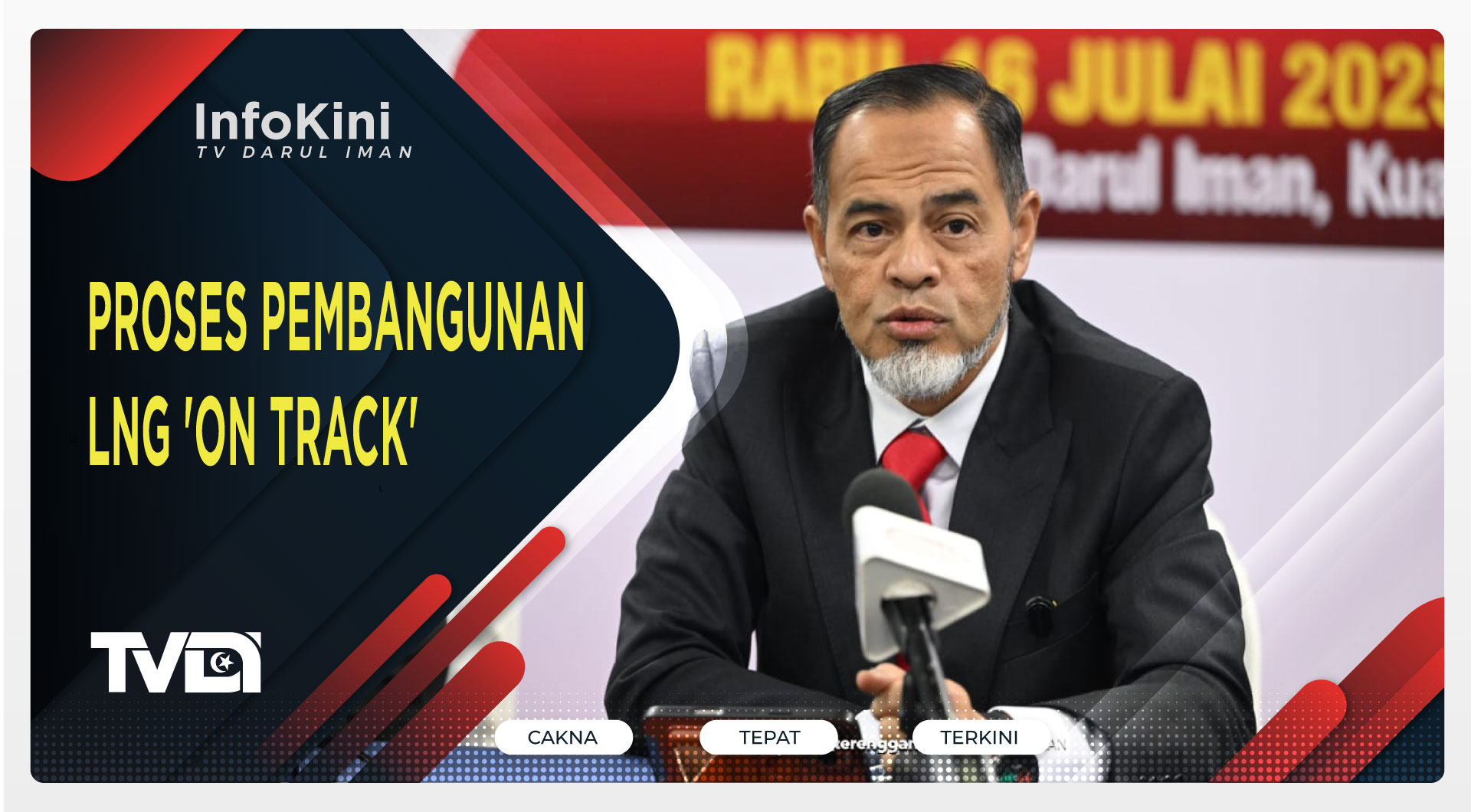 Proses Pembangunan LNG 'On Track'