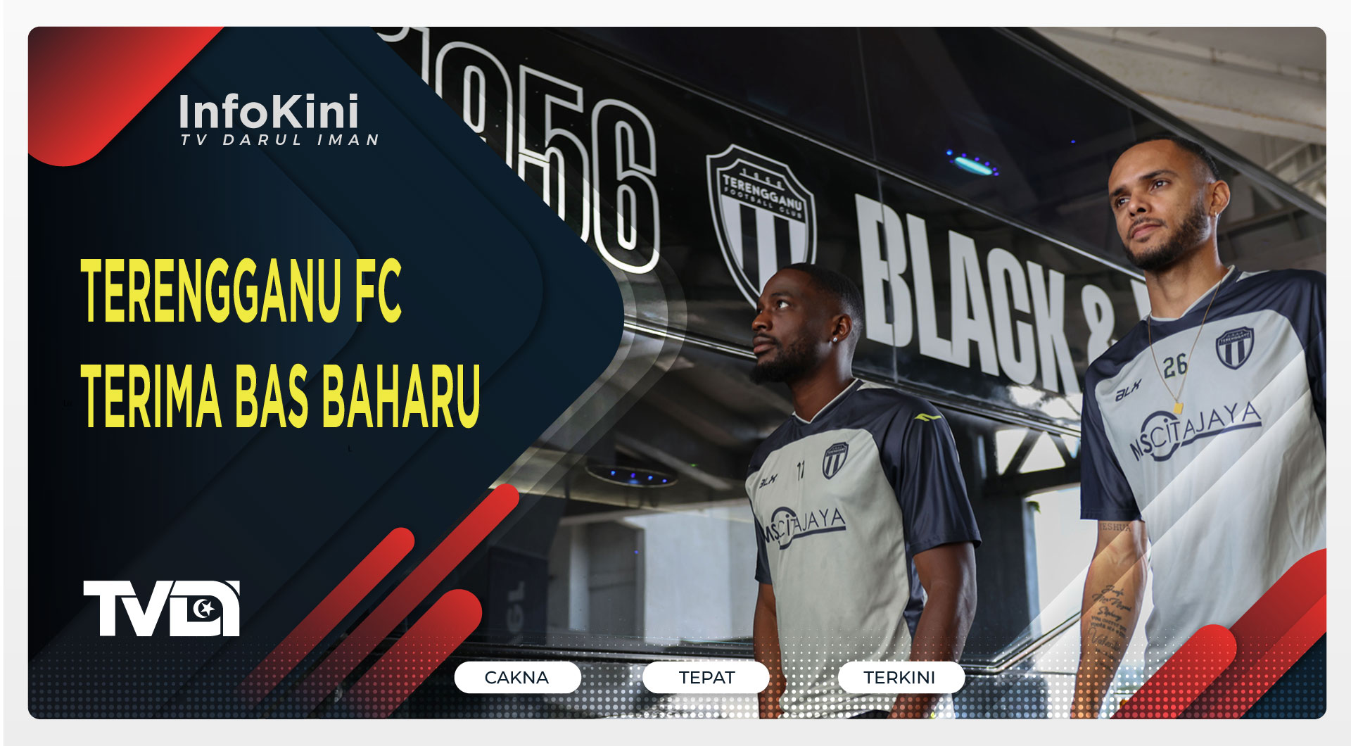 Terengganu FC Terima Bas Baharu