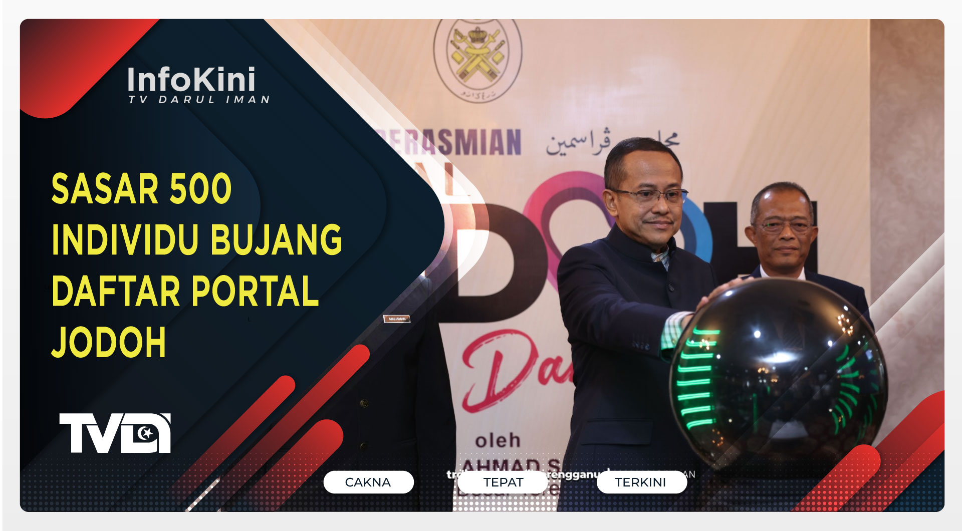 Sasar 500 Individu Bujang Daftar Portal Jodoh
