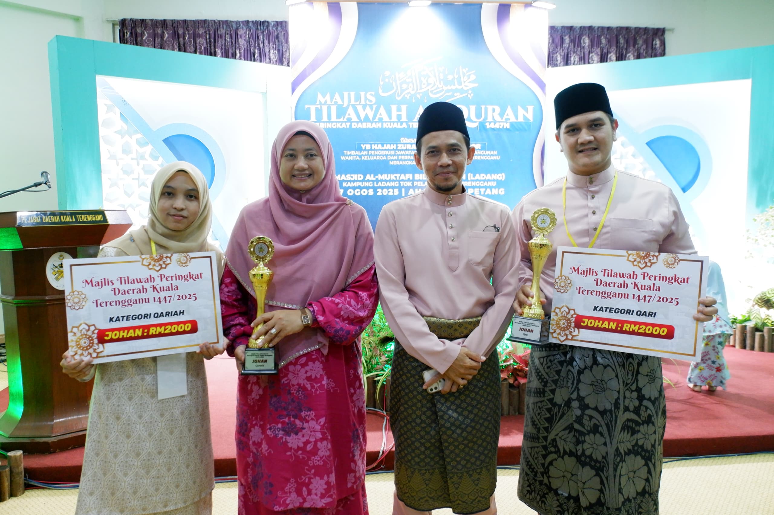 Abdul Hadi, Anisa Johan Tilawah Kuala Terengganu