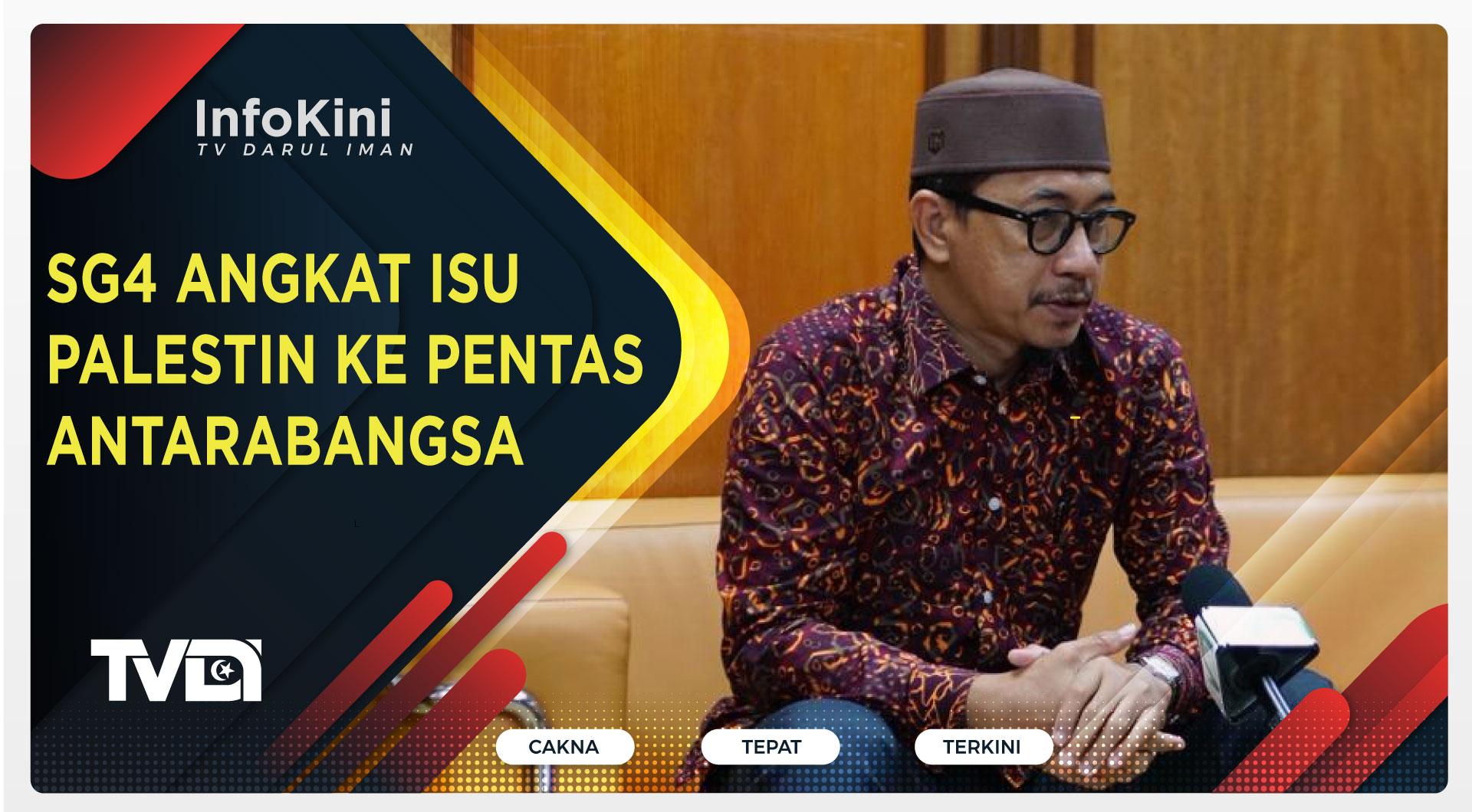 SG4 Angkat Isu Palestin Ke Pentas Antarabangsa
