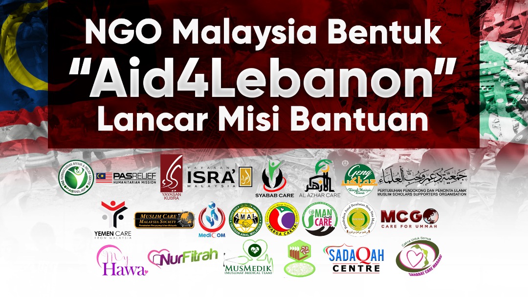 Gabungan NGO Malaysia Lancar Aid4Lebanon