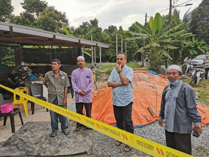 Kediaman Warga Emas Terbakar Dapat Perhatian MB Terengganu