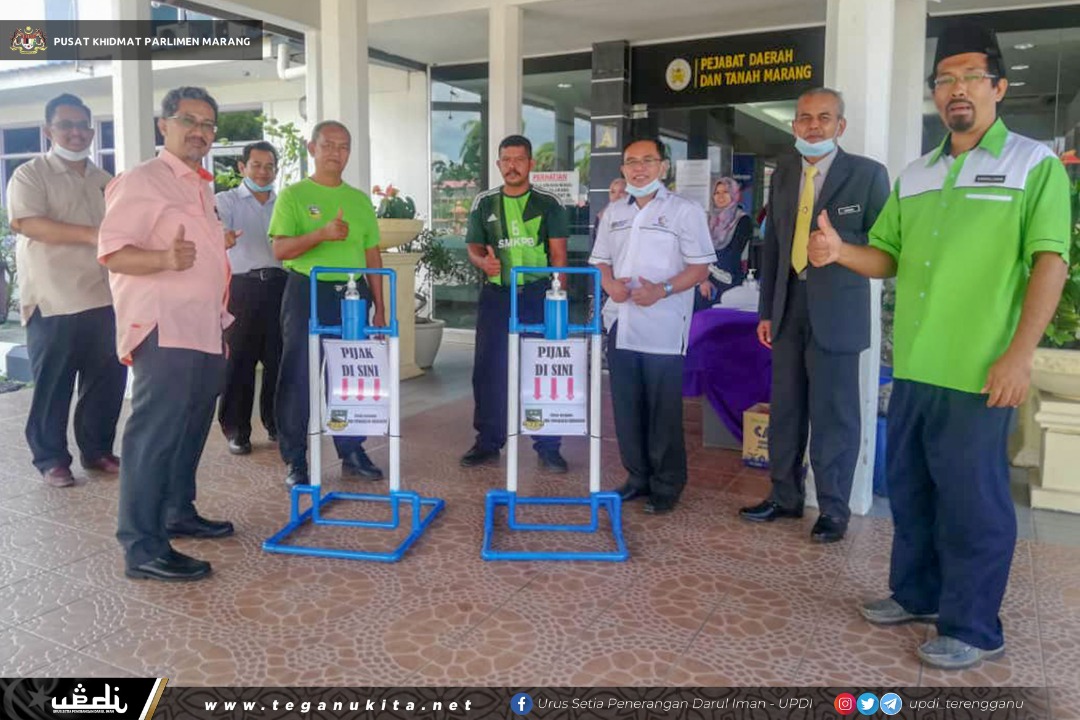Guru SMK Pengkalan Berangan Cipta Pemicit Cecair Nyah Kuman Tanpa Sentuh