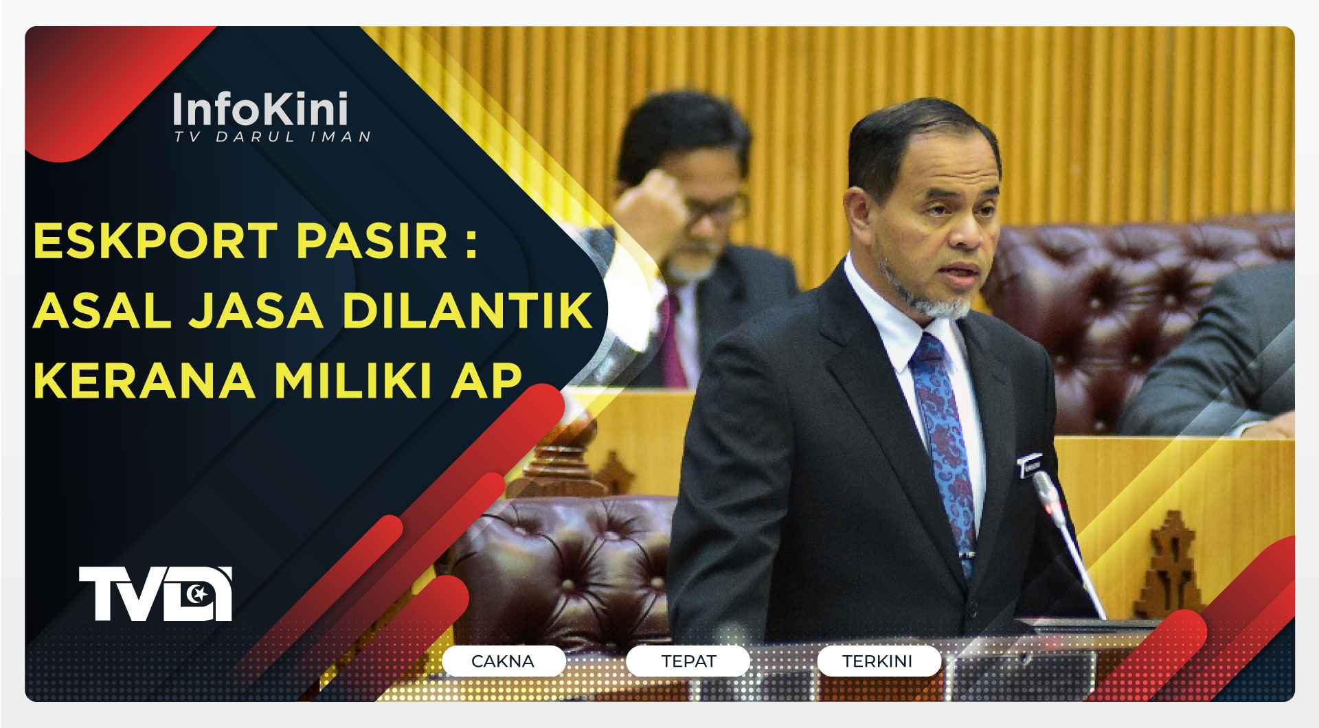 Eskport Pasir : Asal Jasa Dilantik Kerana Miliki AP