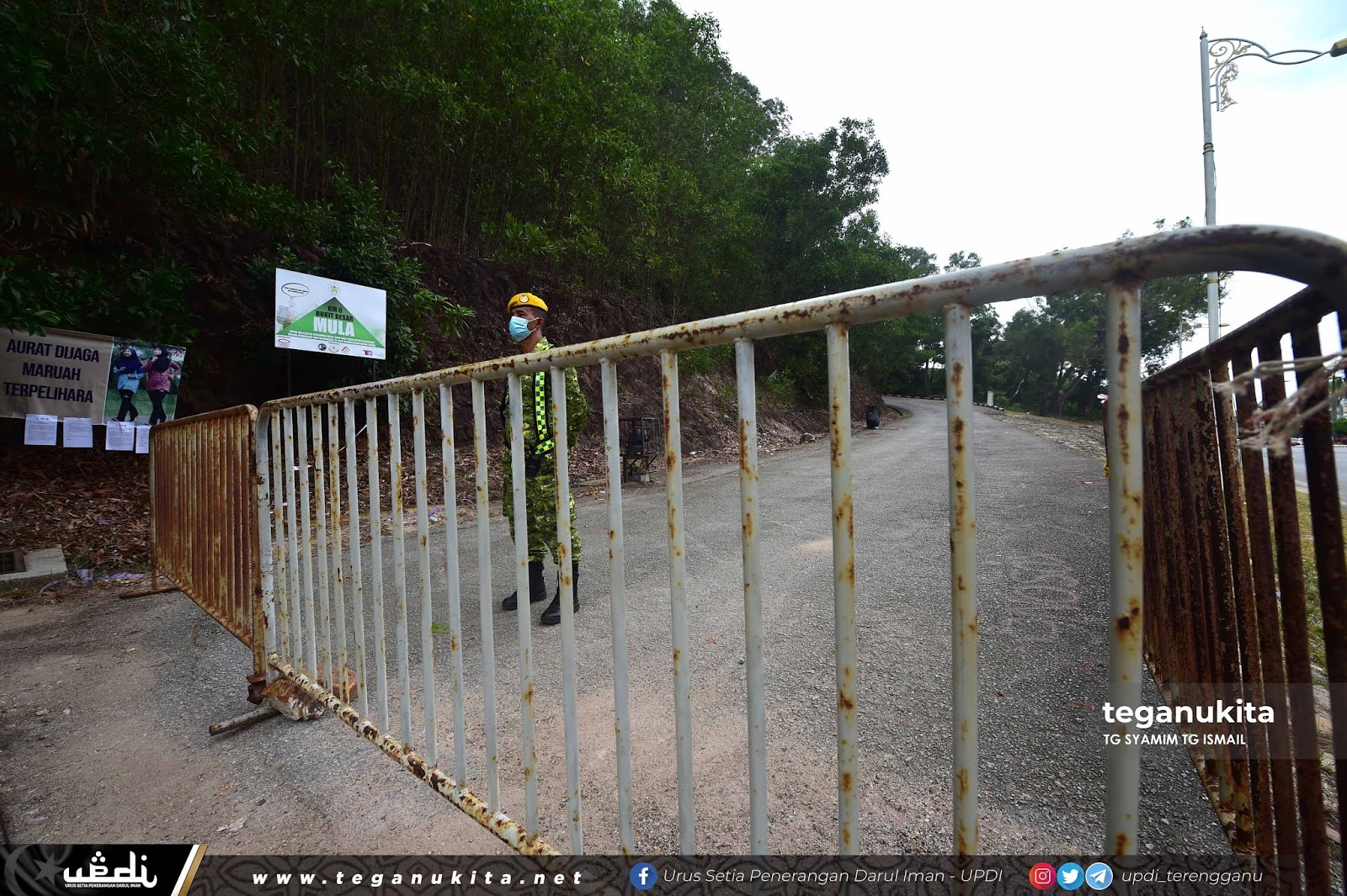 Taman Rekreasi Bukit Besar Ditutup Elak Pelanggaran PKPB