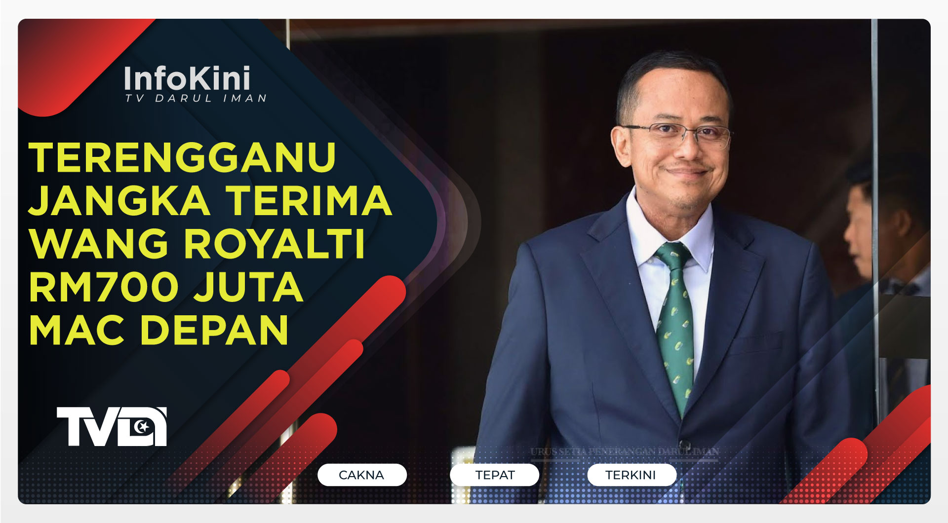 Terengganu Jangka Terima Wang Royalti RM700 Juta Mac Depan