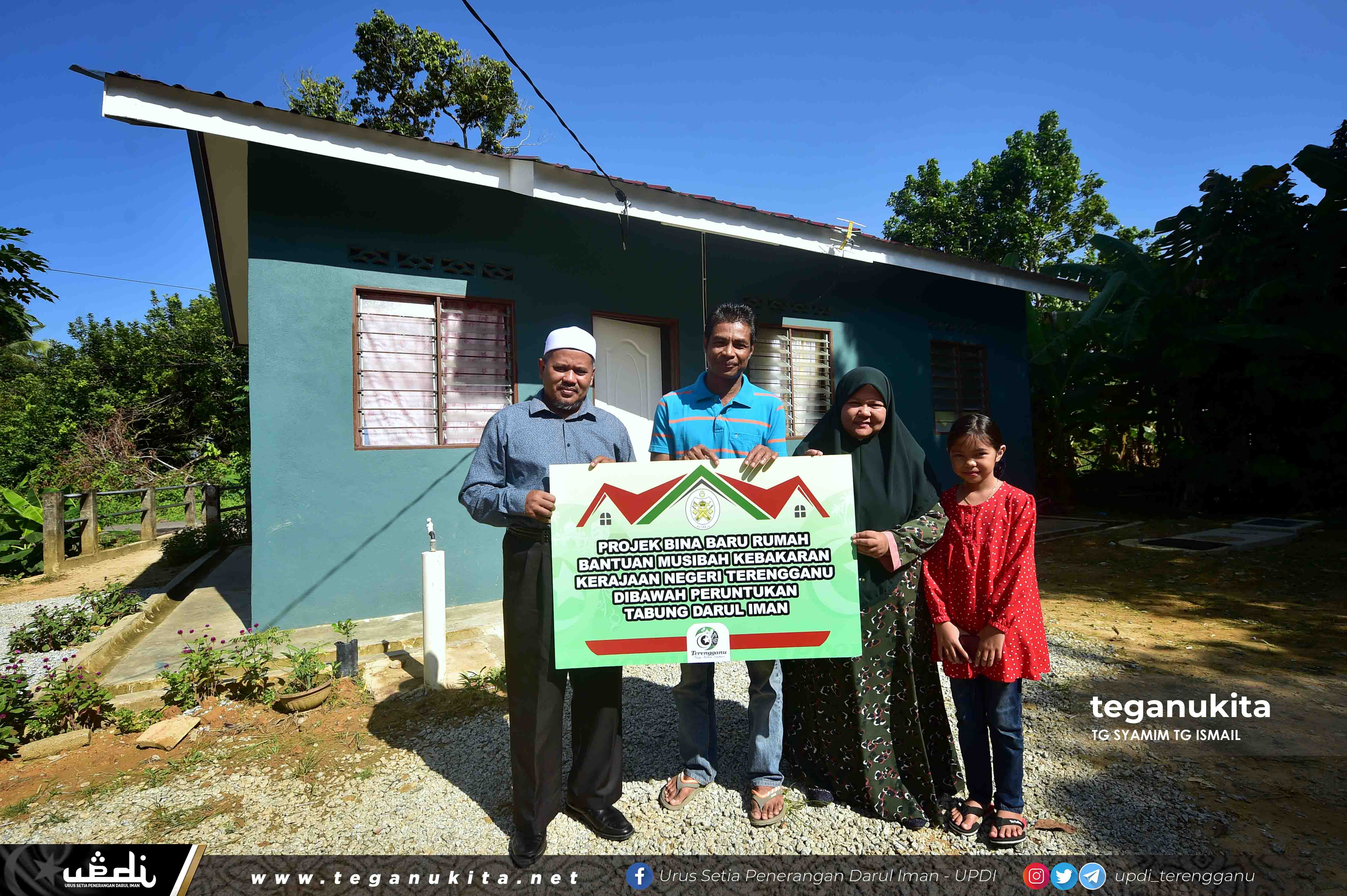 Pemotong Rumput Hargai Pemberian Rumah PPTS