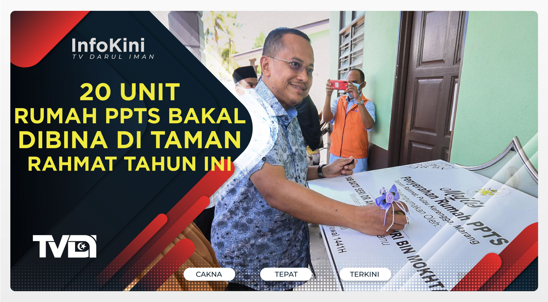 20 Unit Rumah PPTS Bakal Dibina Di Taman Rahmat Tahun Ini