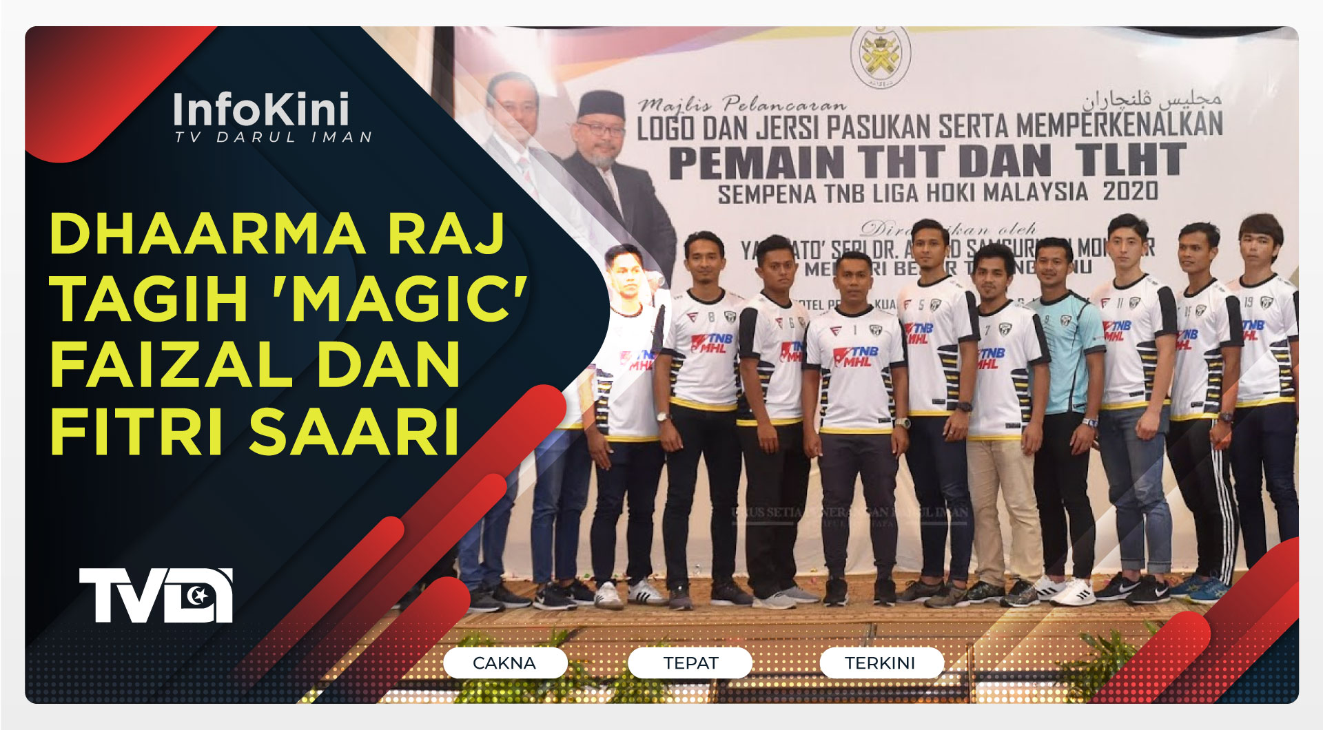Dhaarma Raj Tagih 'Magic' Faizal dan Fitri Saari