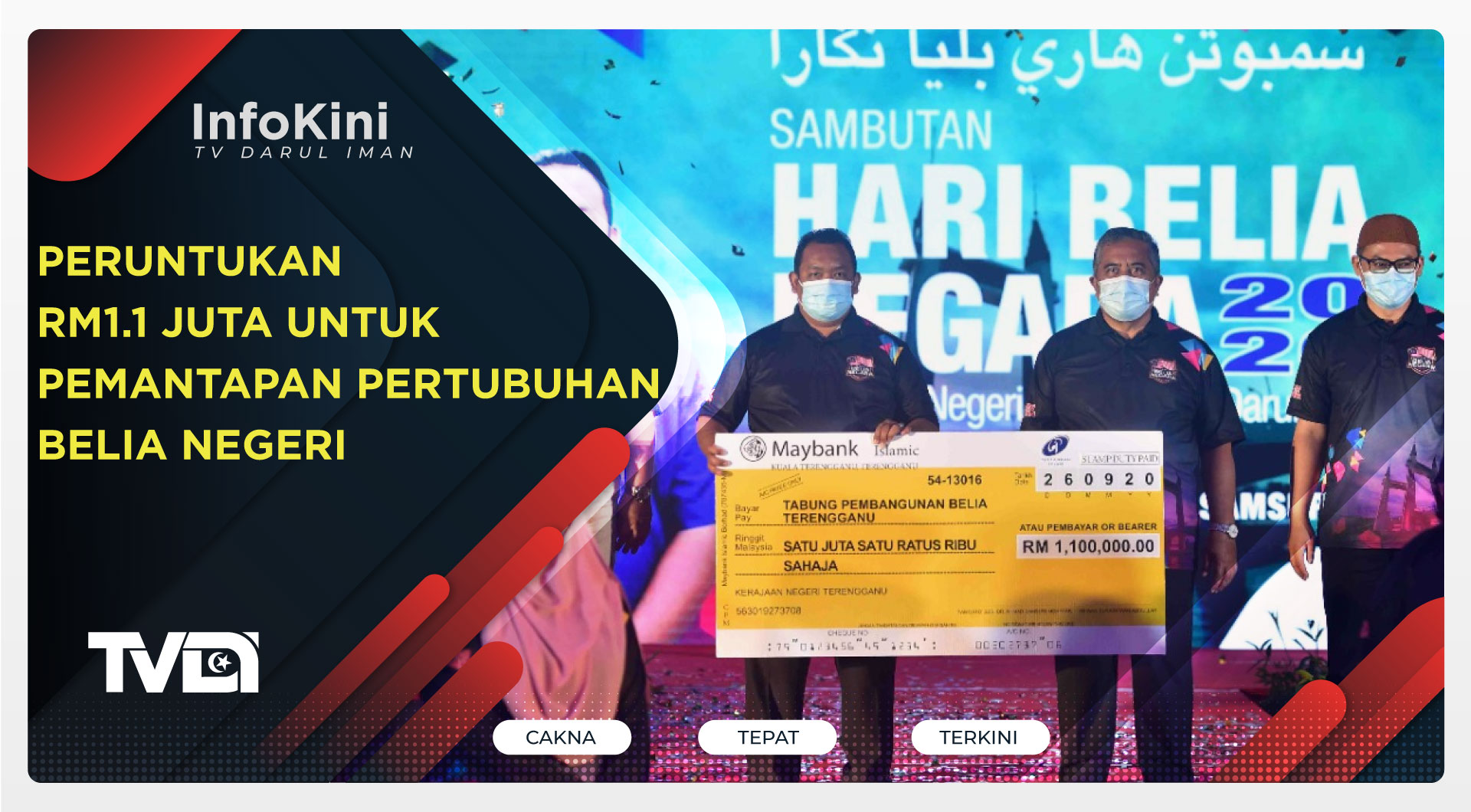 Peruntukan RM1.1 Juta Untuk Pemantapan Pertubuhan Belia Negeri