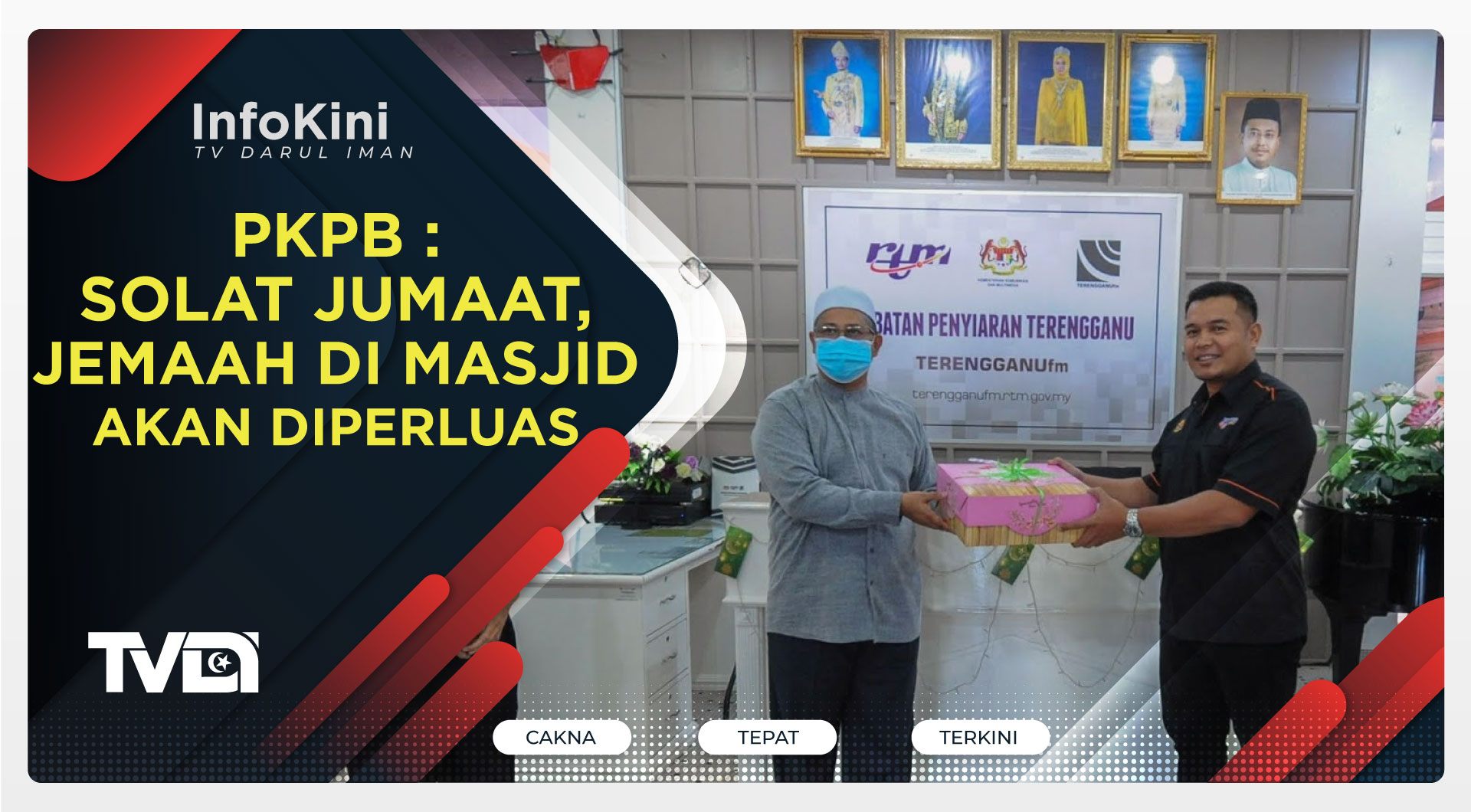 PKPB : Solat Jumaat, Jemaah Di Masjid Akan Diperluas