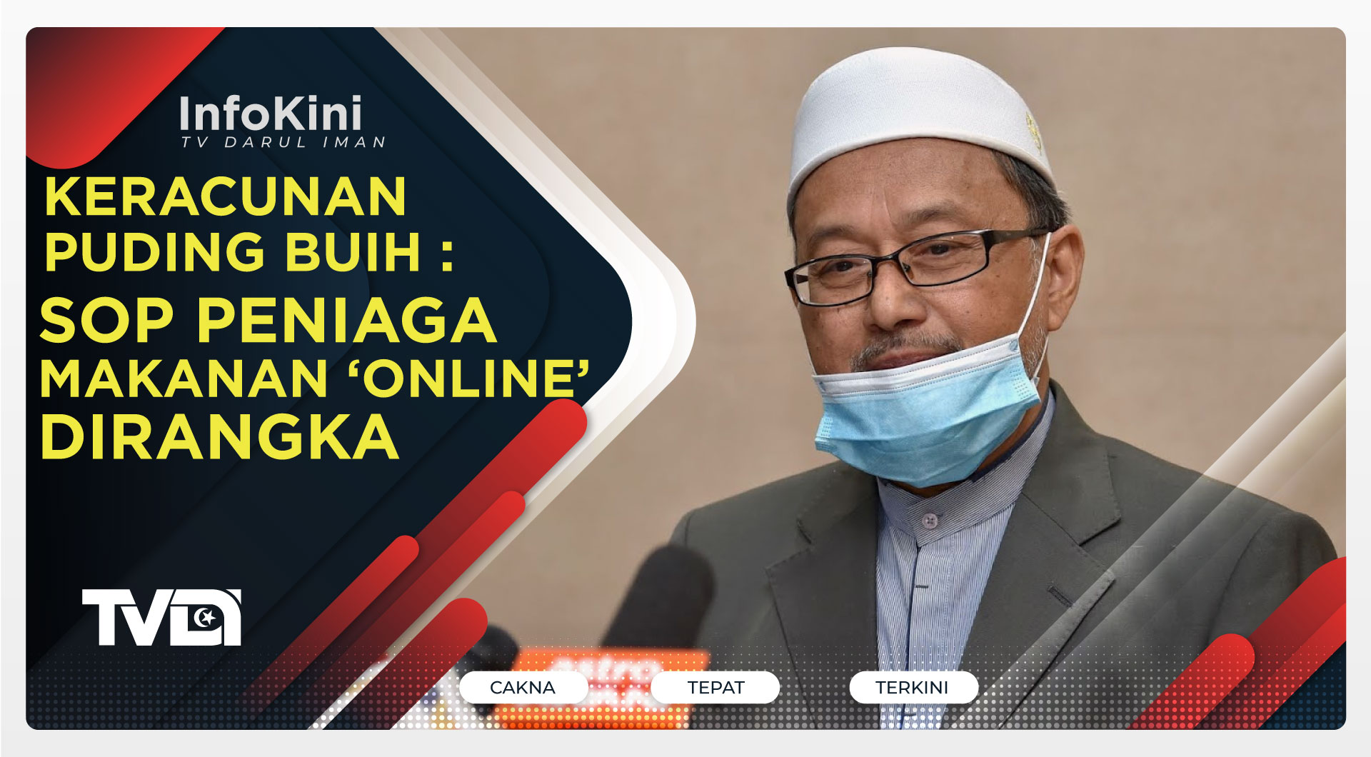 Keracunan Puding Buih : SOP Peniaga Makanan ‘Online’ Dirangka
