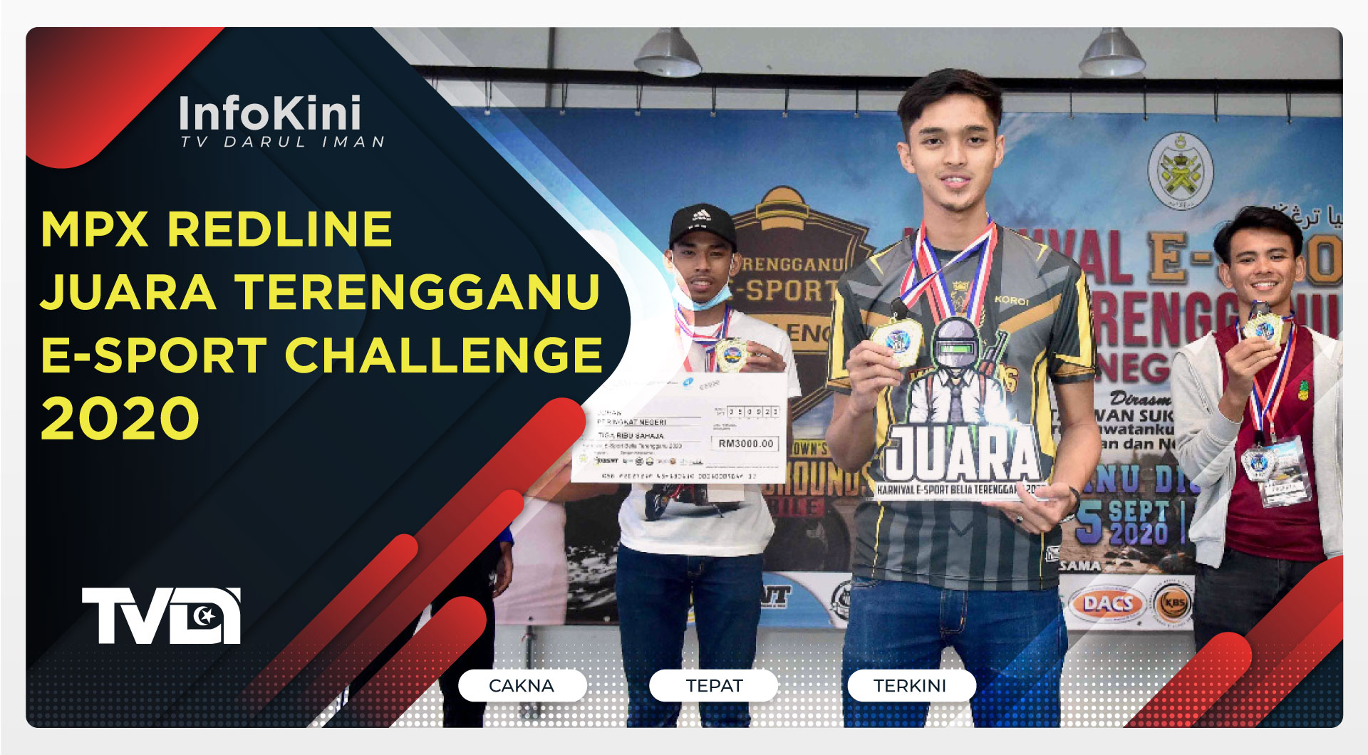 MPX Redline Juara Terengganu E-Sport Challenge 2020