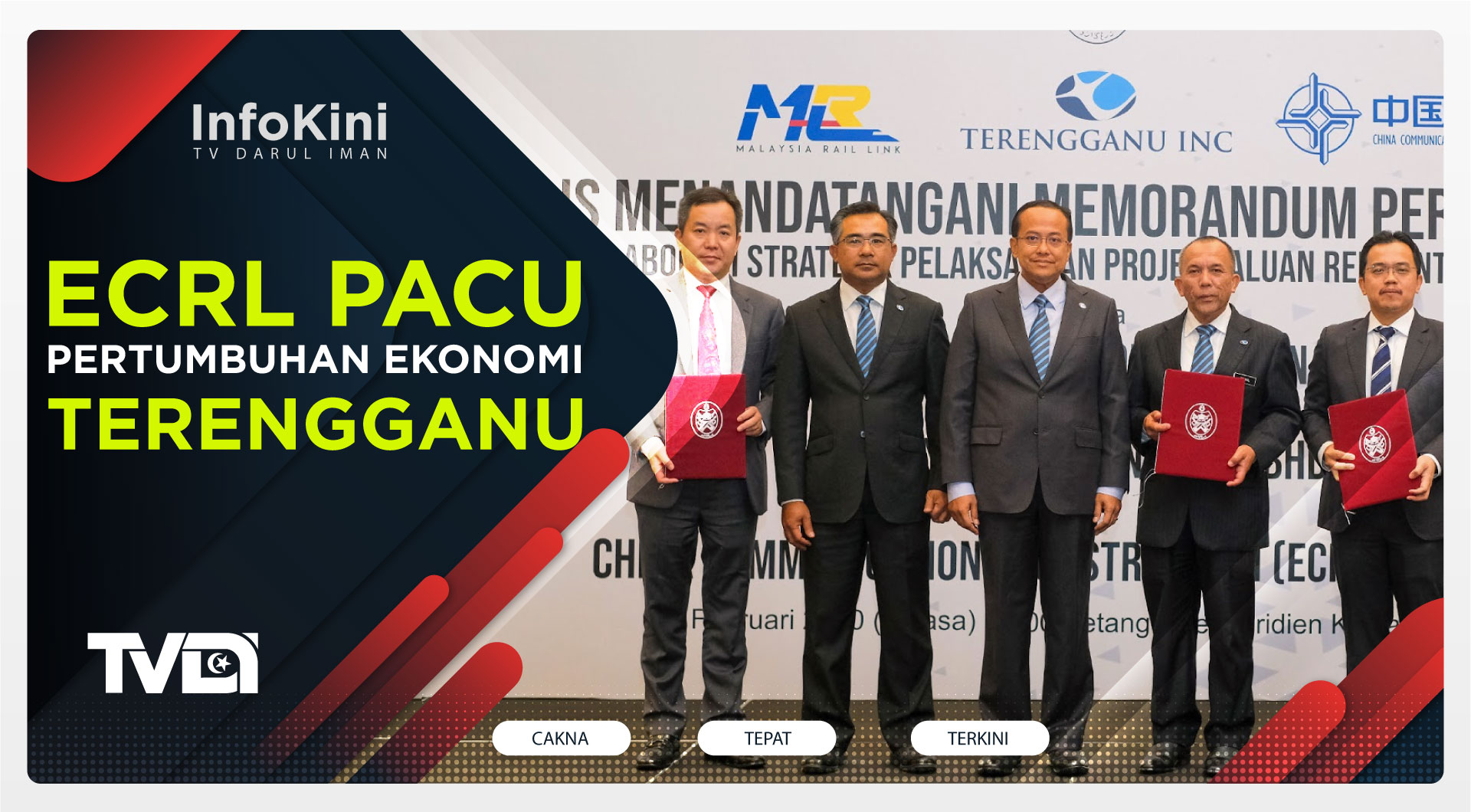 ECRL Pacu Pertumbuhan Ekonomi Terengganu - MB