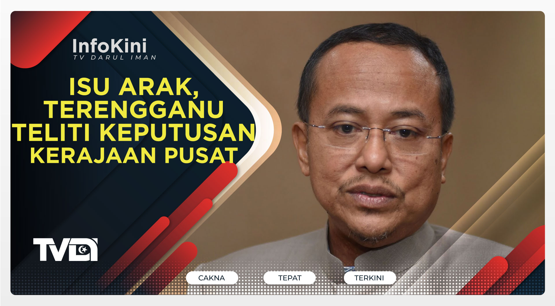 Isu Arak, Terengganu Teliti Keputusan Kerajaan Pusat