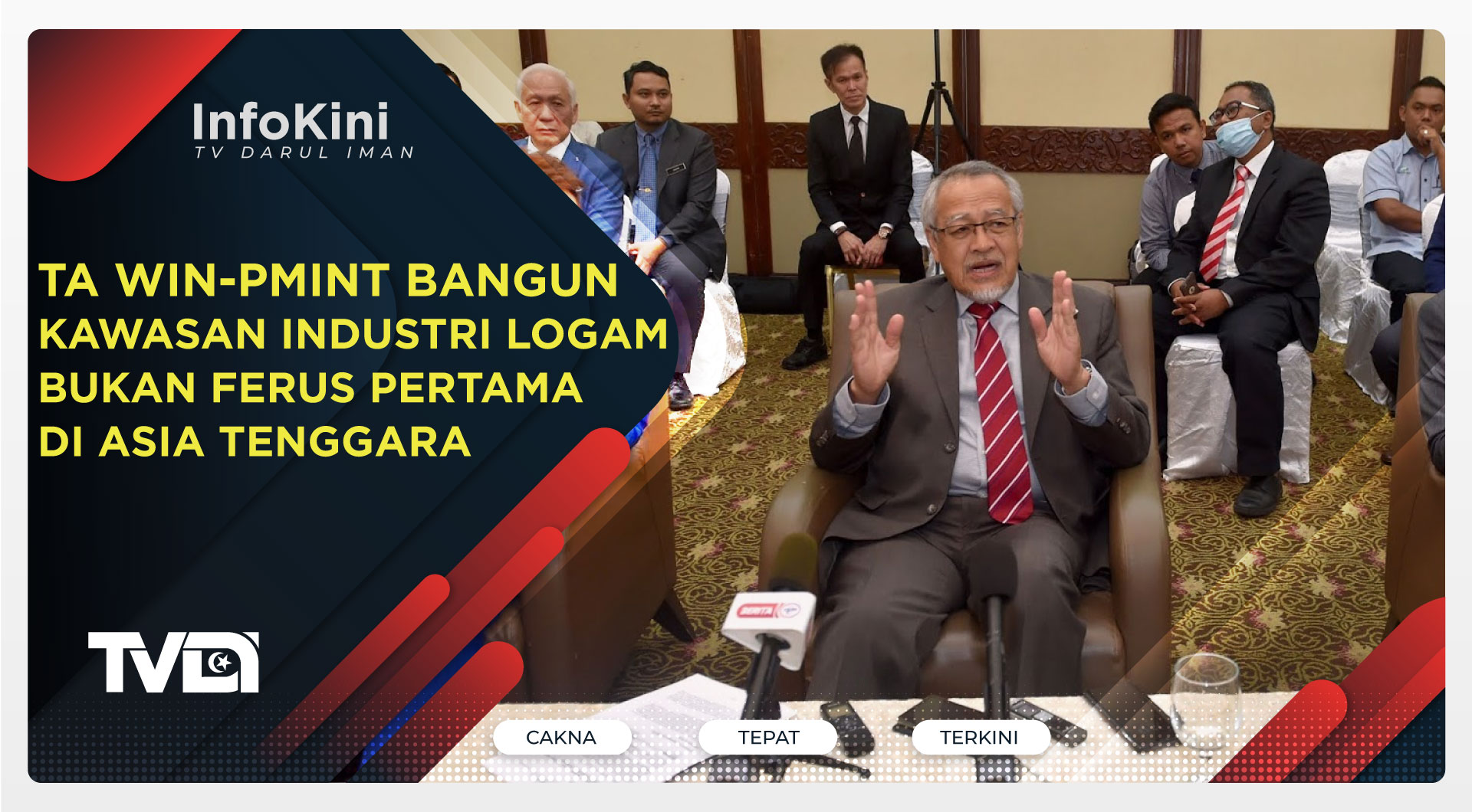 Ta Win-PMINT Bangun Kawasan Industri Logam Bukan Ferus Pertama Di Asia Tenggara