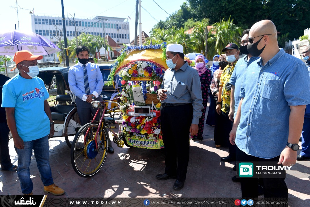 Pengayuh Beca, Duta Kecil Pelancongan Terengganu