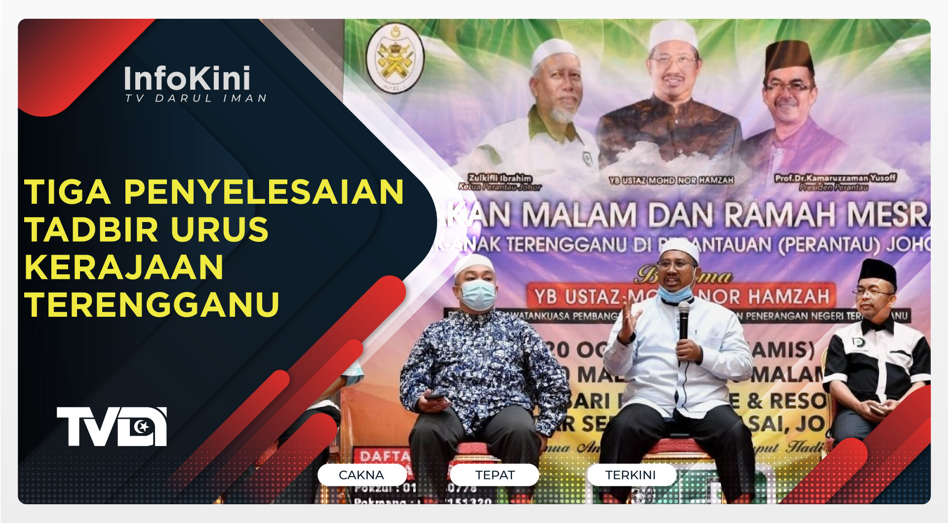 Tiga Penyelesaian Tadbir Urus Kerajaan Terengganu