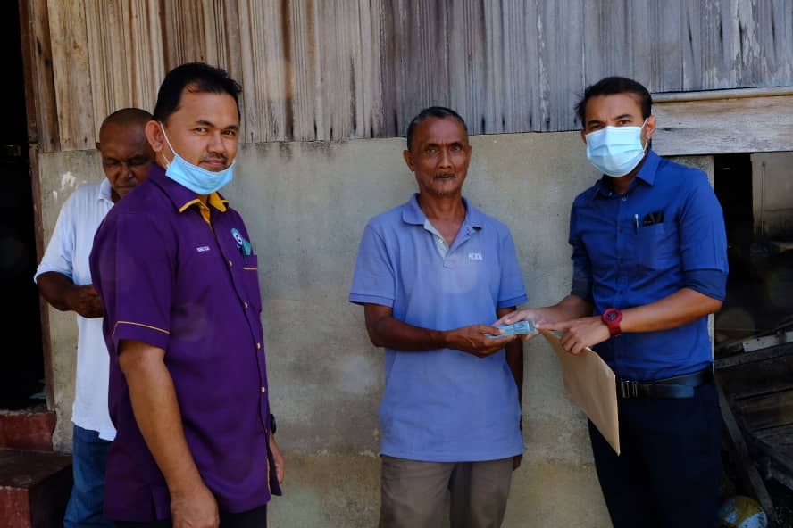 Mangsa Kebakaran Rumah Terima Bantuan Segera