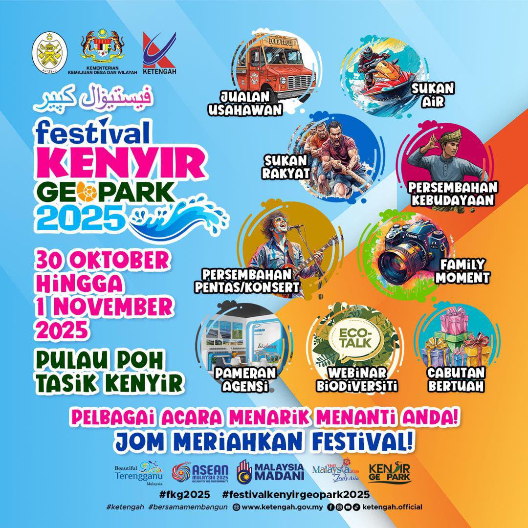 JOM SERBU BERAMAI-RAMAI FESTIVAL KENYIR GEOPARK 2025! 