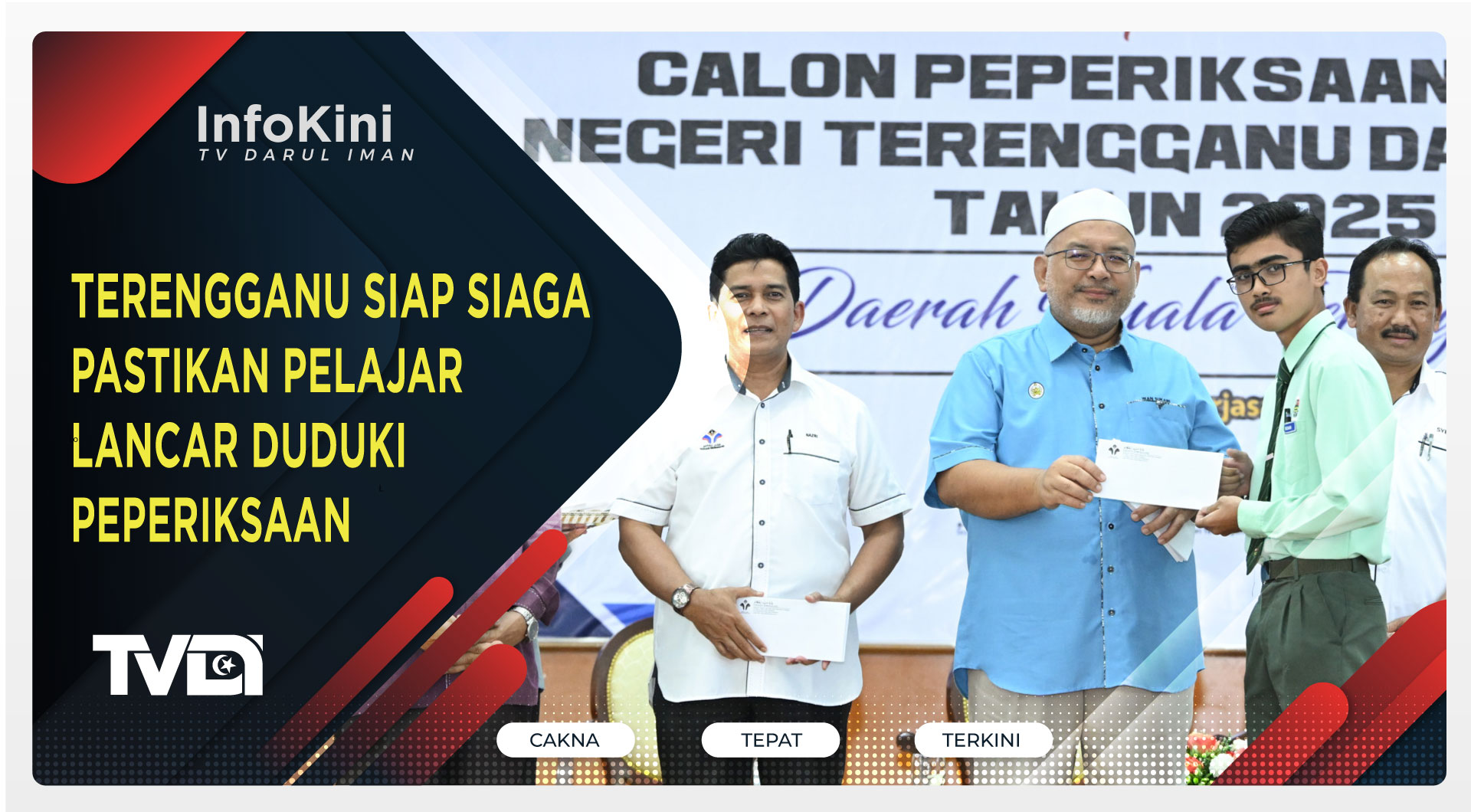 Terengganu Siap Siaga Pastikan Pelajar Lancar Duduki Peperiksaan