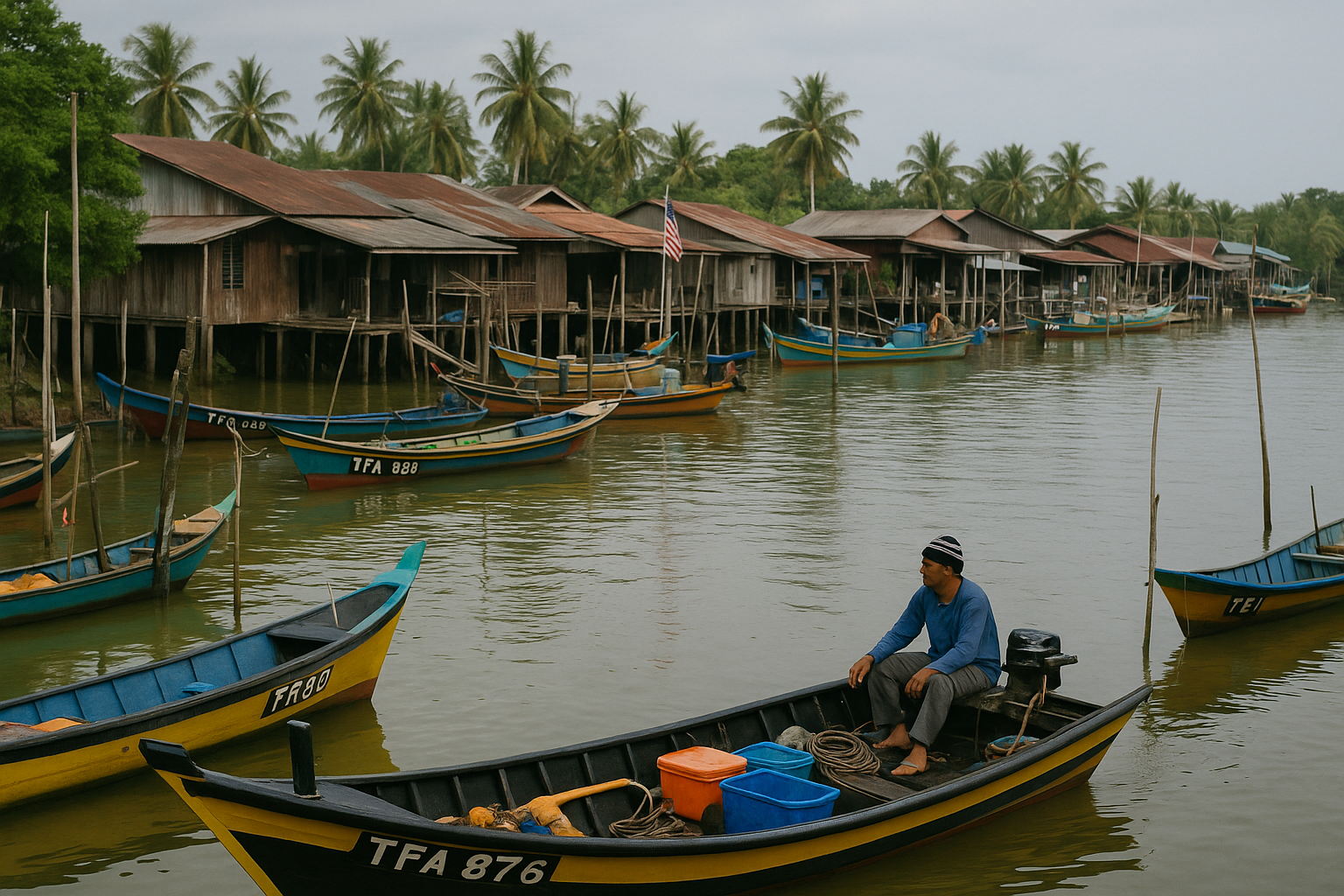 645 Permohonan Lesen Sampan Khas 2025 Kini Di Peringkat Akhir