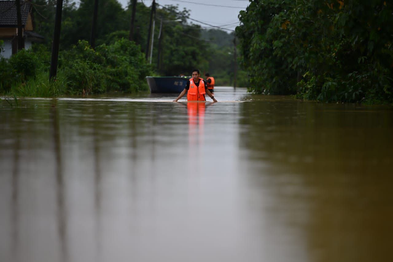 Terengganu Kembali Dilanda Banjir, 2 PPS Dibuka di Hulu Terengganu