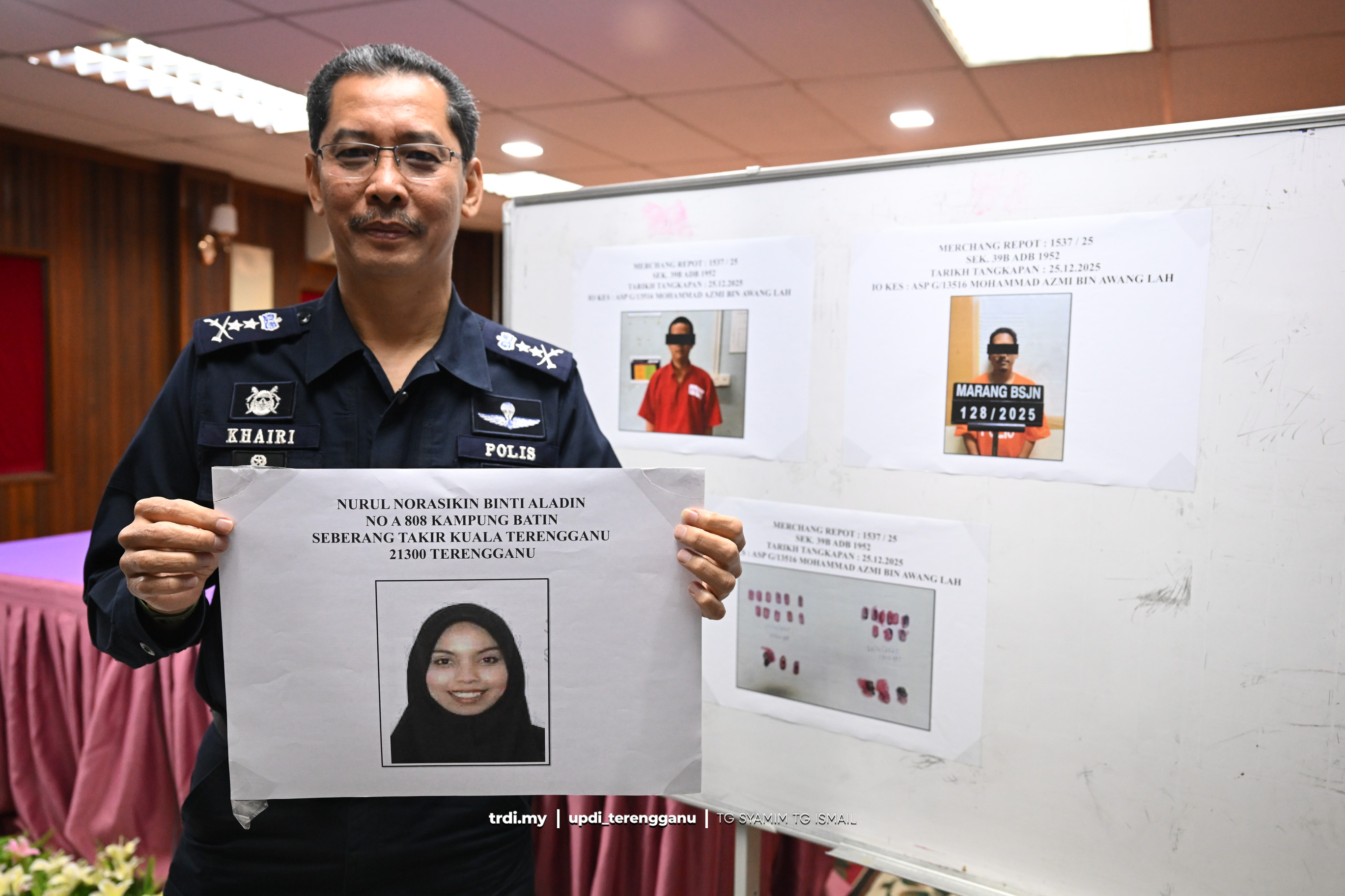 Polis Terengganu Minta Suri Rumah Tampil Bantu Siasatan