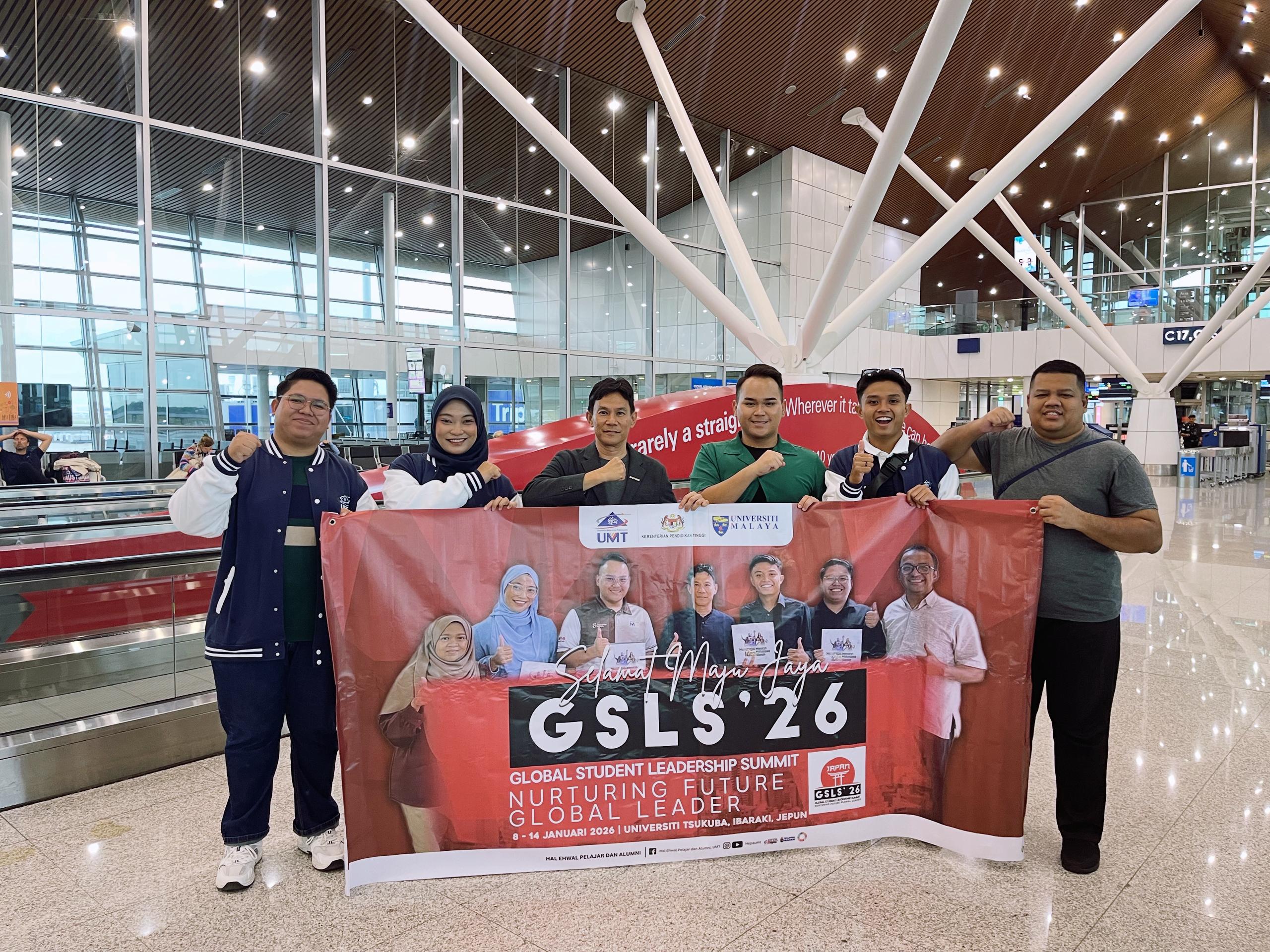 Mahasiswa UMT Wakili Malaysia ke GSLS 2026 di Jepun