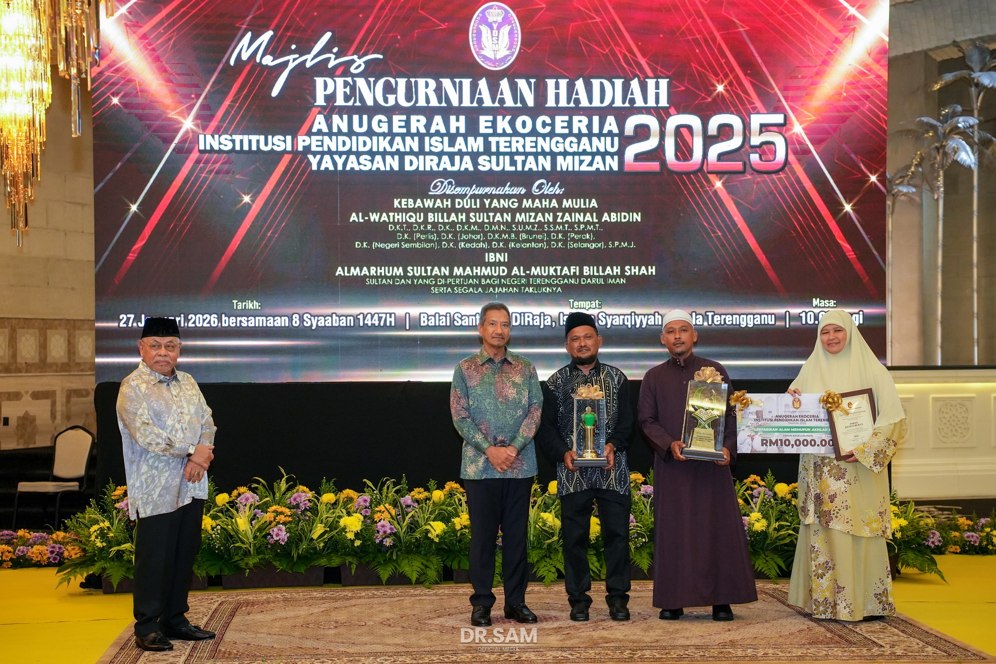 Sultan Mizan Kurnia Anugerah Ekoceria Institusi Pendidikan Islam Terengganu 2025