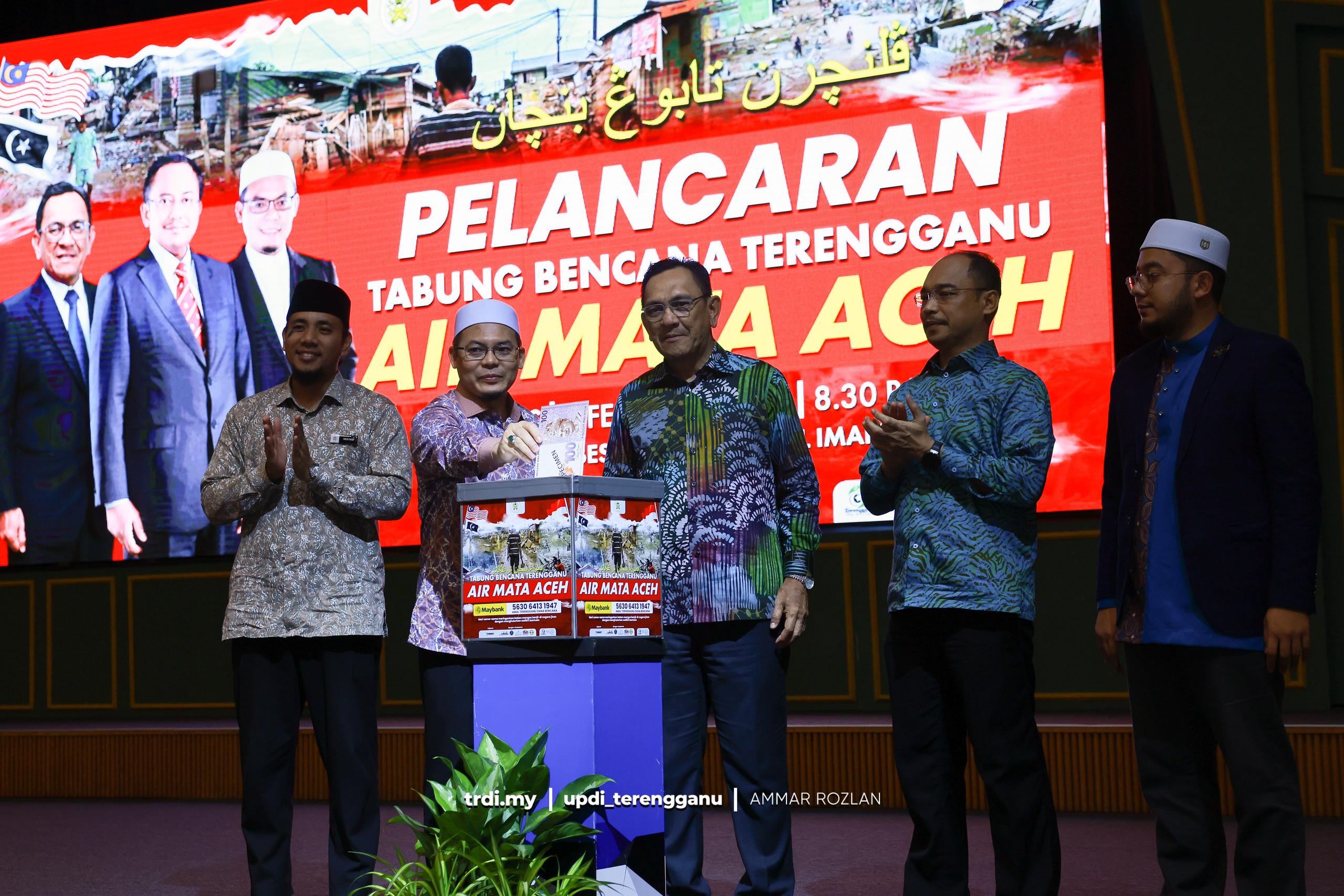 Terengganu Lancar Tabung Air Mata Aceh