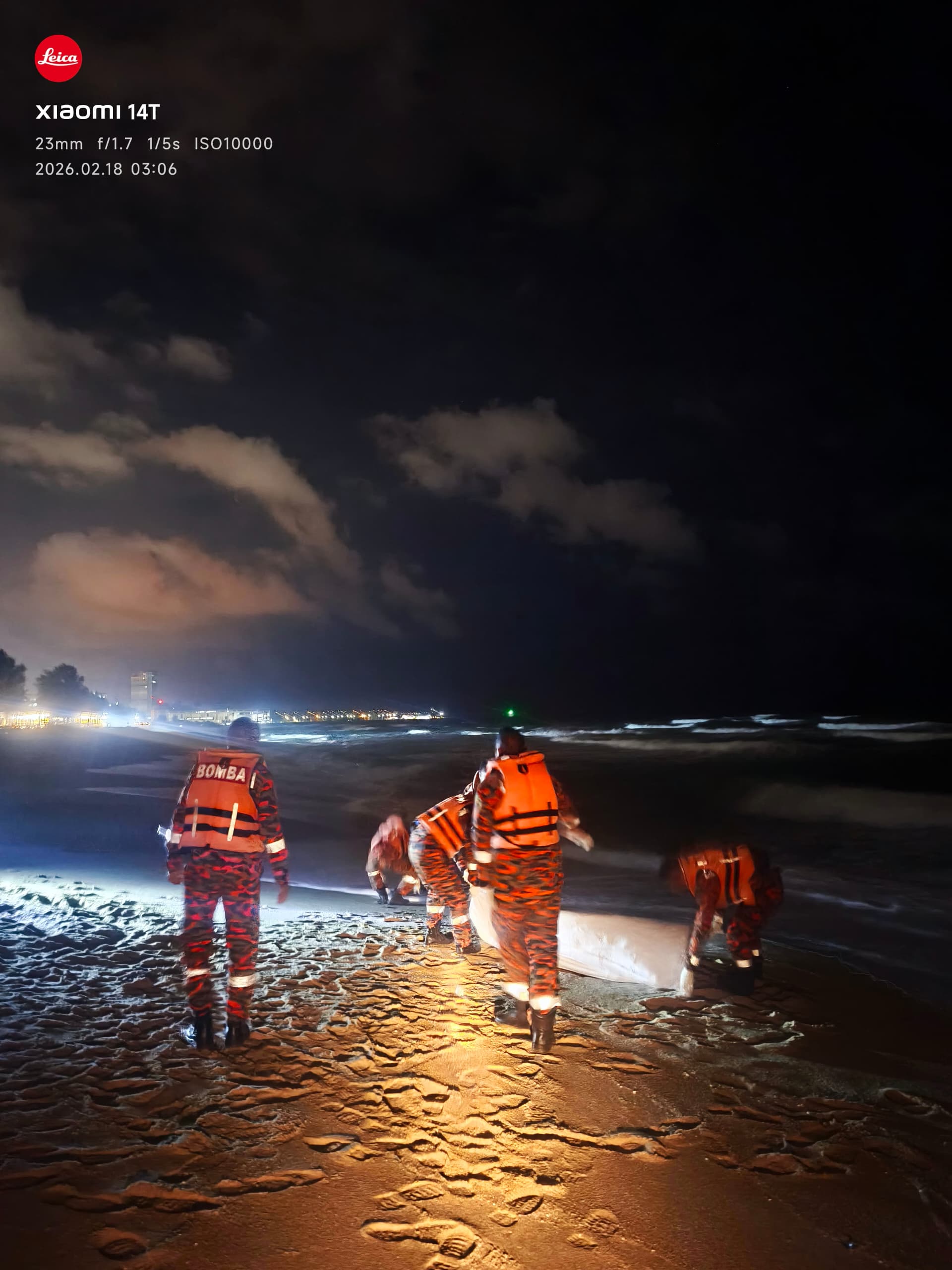 Mangsa Lemas Pantai Batu Buruk Ditemui Awal Pagi, Operasi SAR Tamat