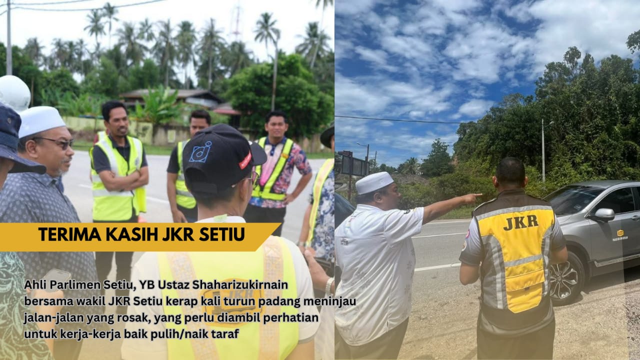 Infrastruktur Setiu Dinaiktaraf:  Penurapan Jalan Persekutuan Untuk Aliran Trafik Lebih Lancar Menjelang Aidifitri