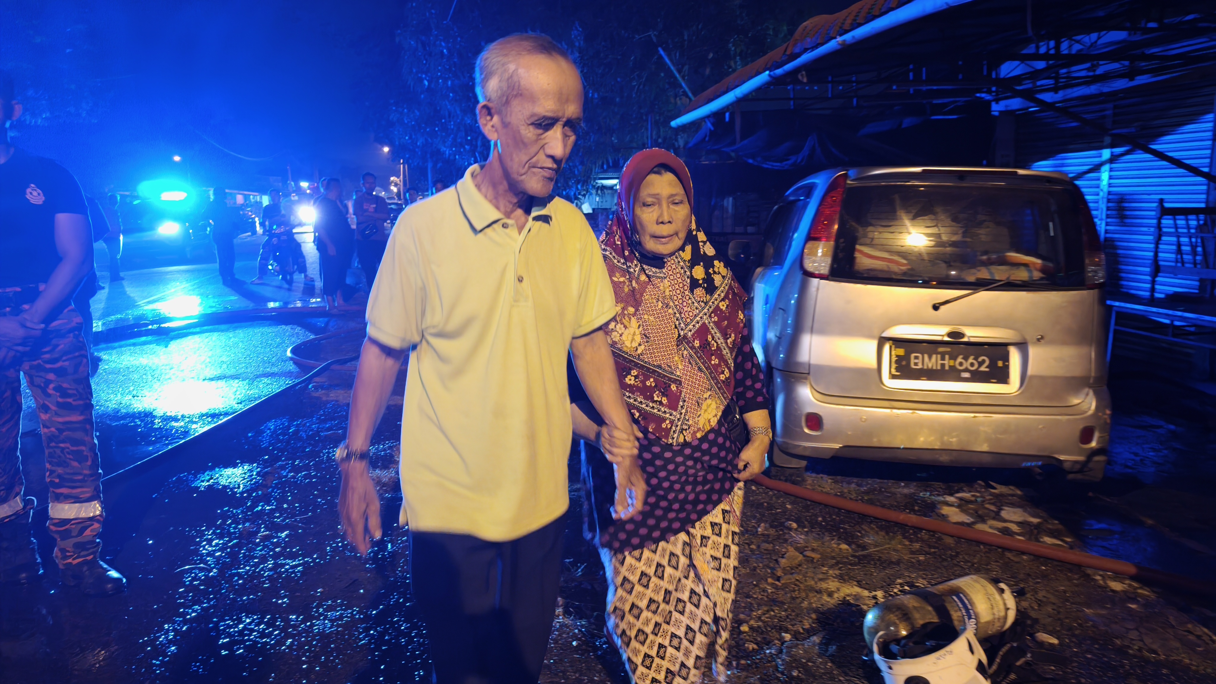 Rumah Bilal Hangus Sekelip Mata