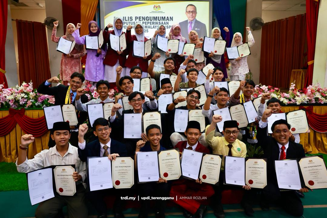 Calon SPM Terengganu Peroleh A+ Semua Subjek Melonjak 
