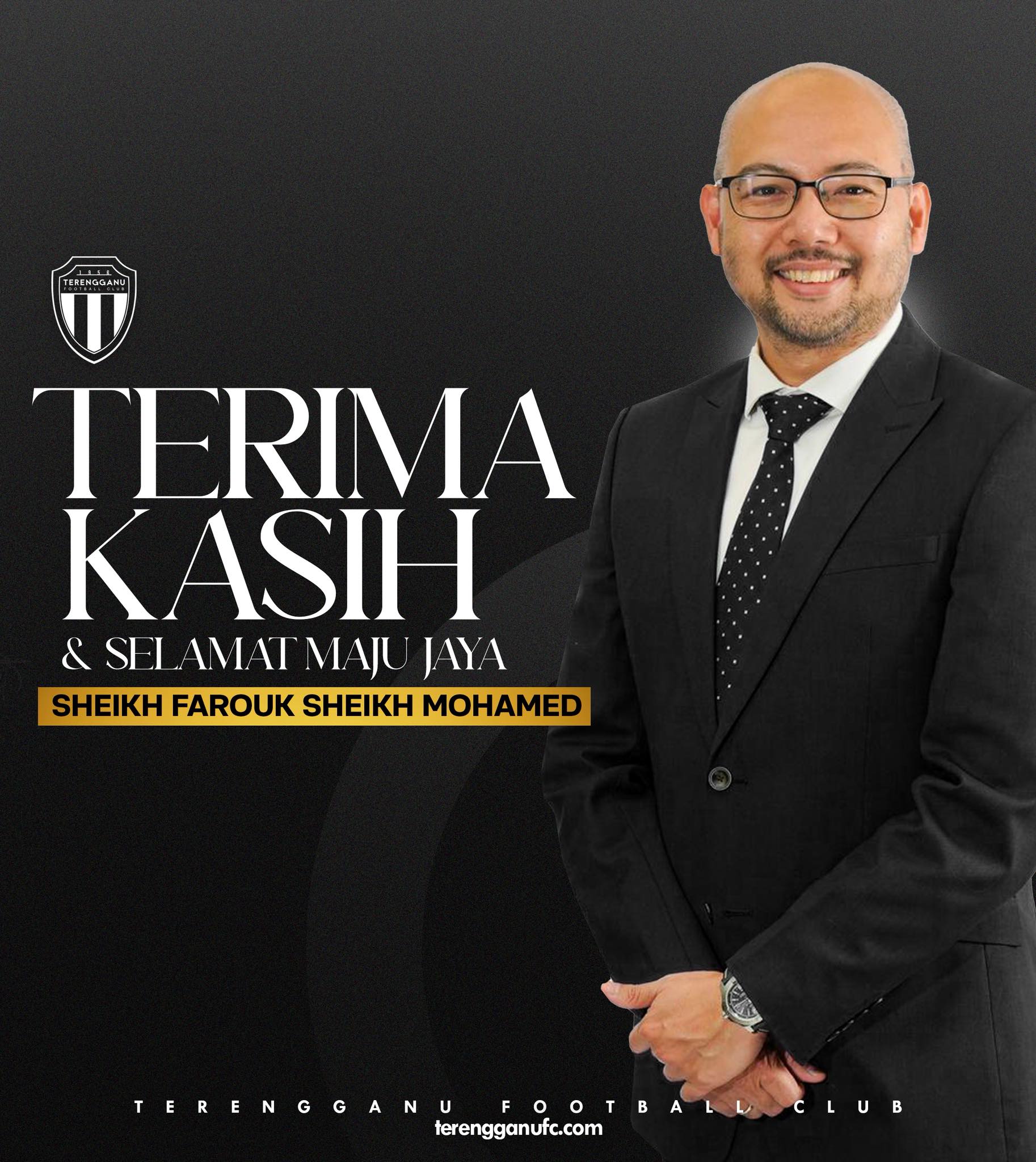 CEO Terengganu FC Letak Jawatan