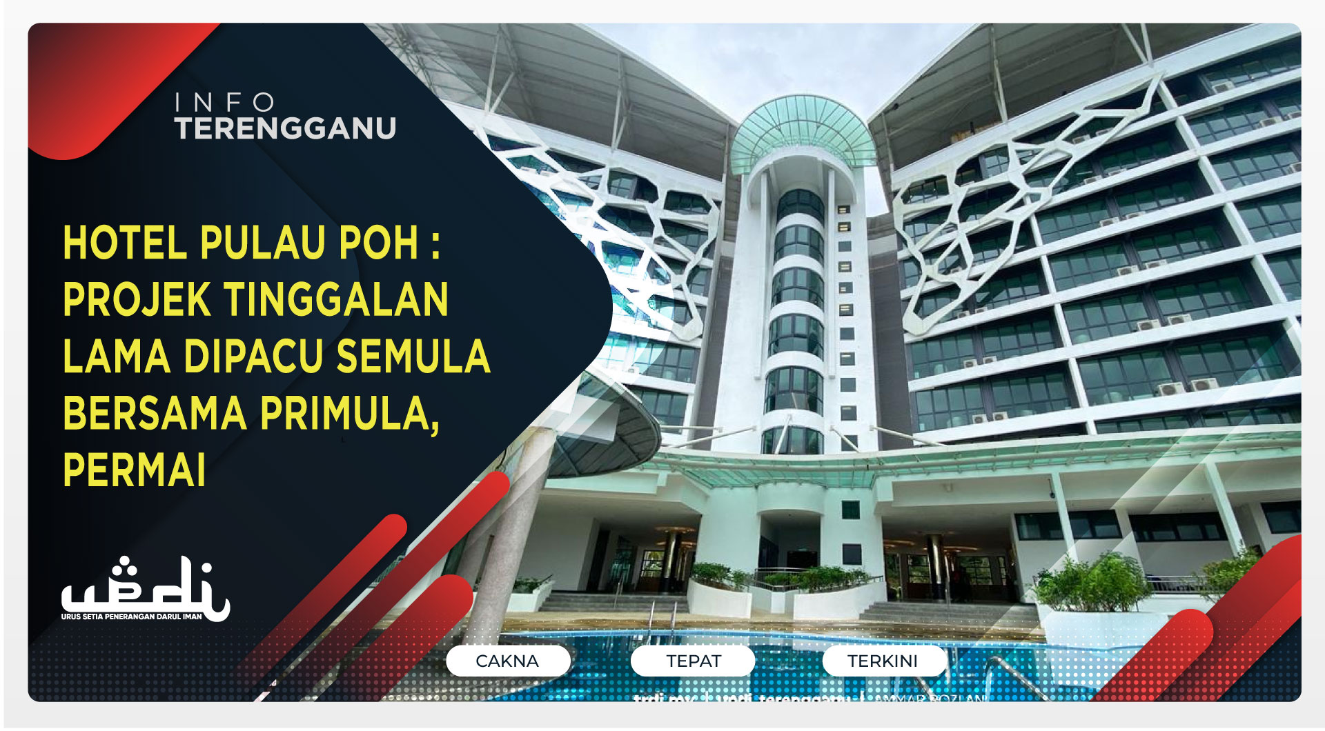 Hotel Pulau Poh : Projek Tinggalan Lama Dipacu Semula Bersama Primula, Permai