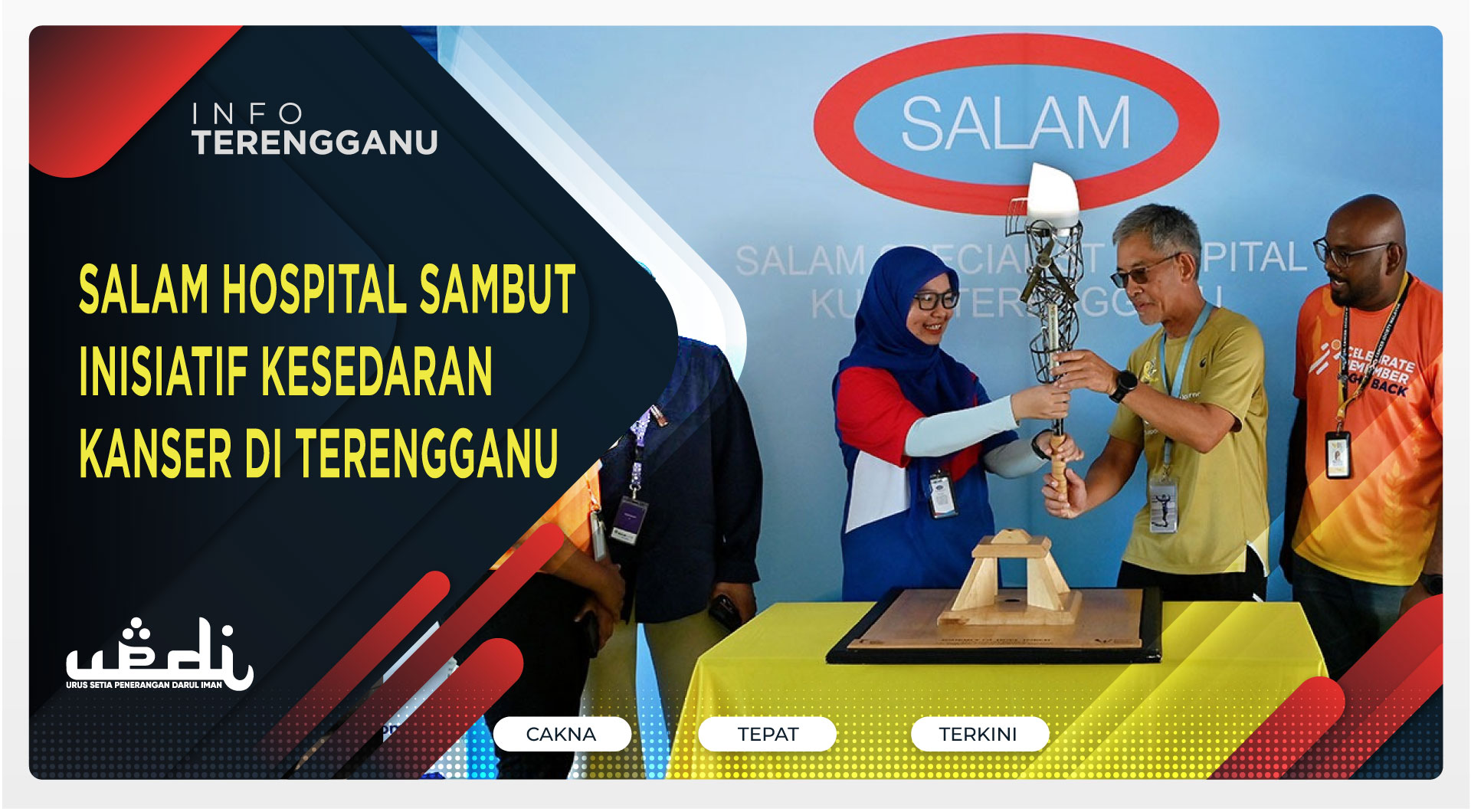 SALAM Hospital Sambut Inisiatif Kesedaran Kanser di Terengganu
