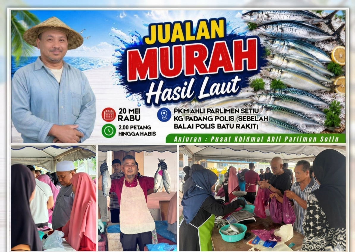 Jualan Murah Hasil Laut, Bantu Ringankan Beban Warga Batu Rakit