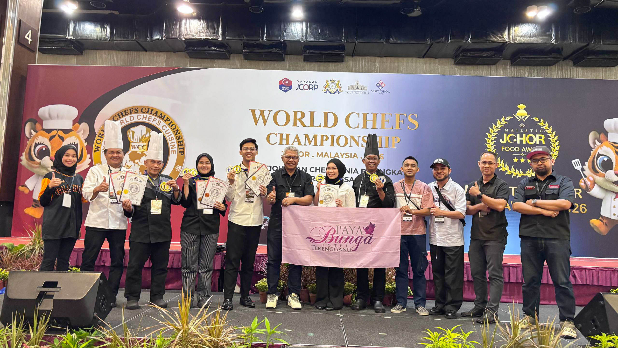 Paya Bunga Hotel Raih Sembilan Pingat di World Chefs Championship 2026