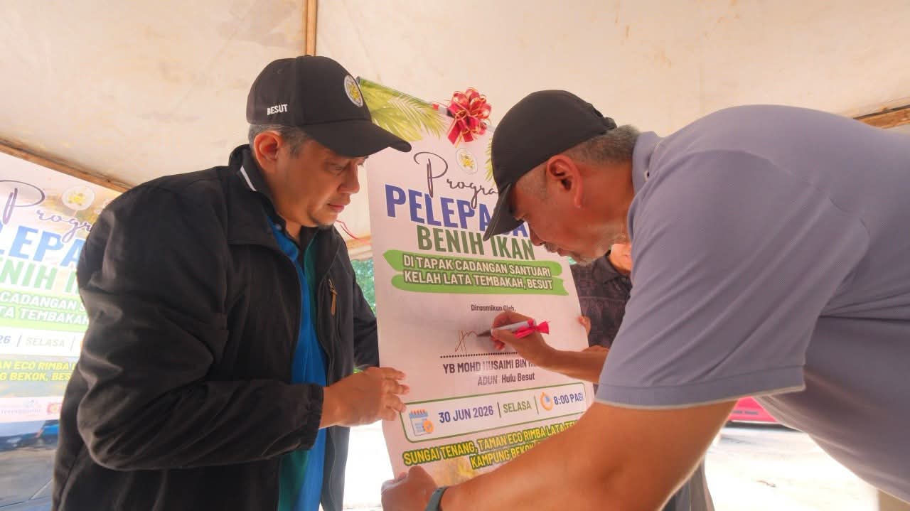 Santuari Ikan Kelah Bakal Jadi Tarikan Baharu Pelancongan Hulu Besut