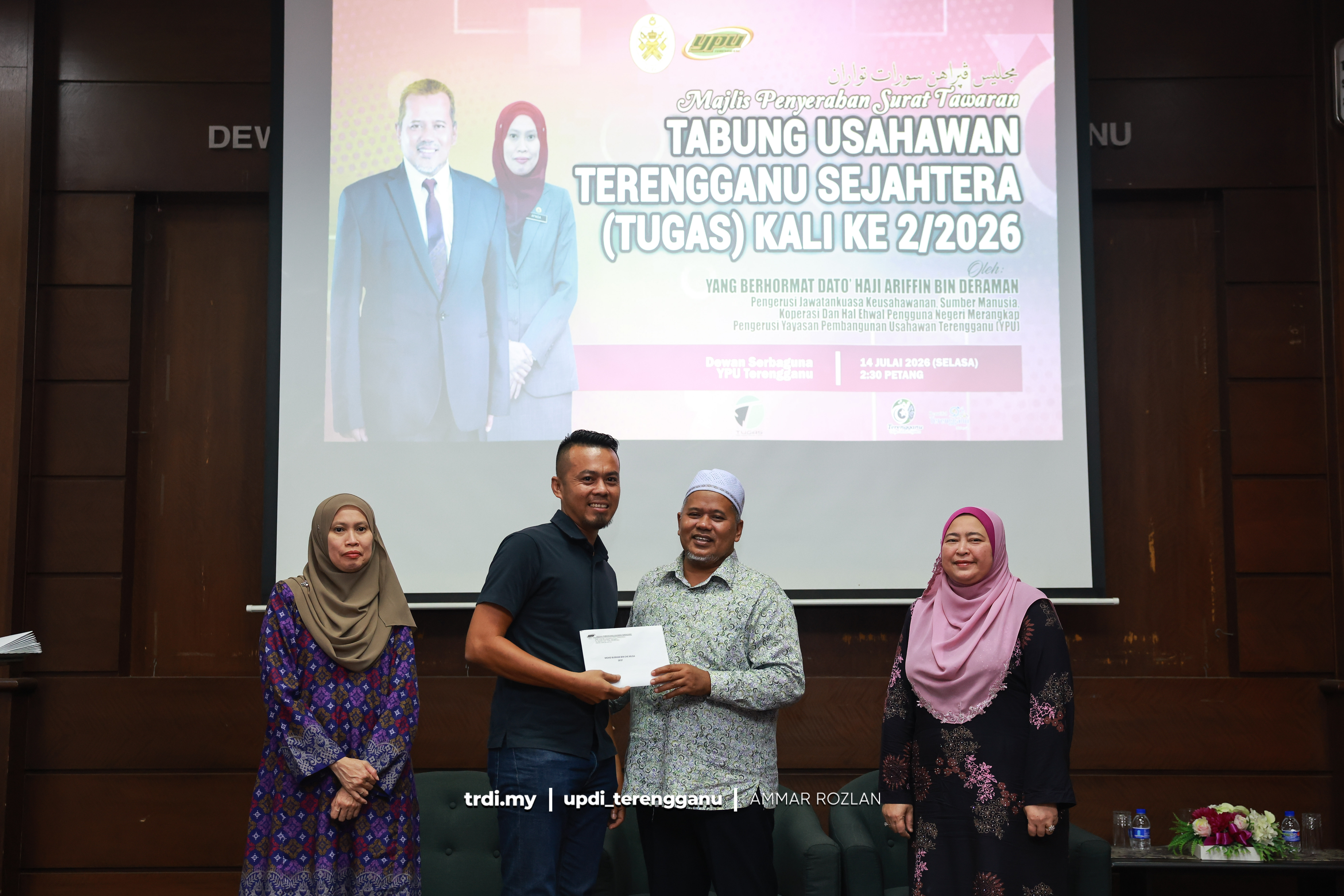 Terengganu Salur RM1.07 Juta Bantu 39 Usahawan