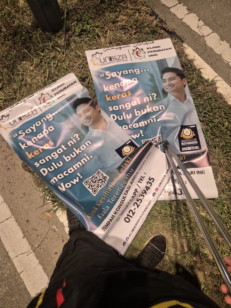 UniSZA Arah Bunting Iklan Klinik Diturunkan, Siasatan Dalaman Dijalankan