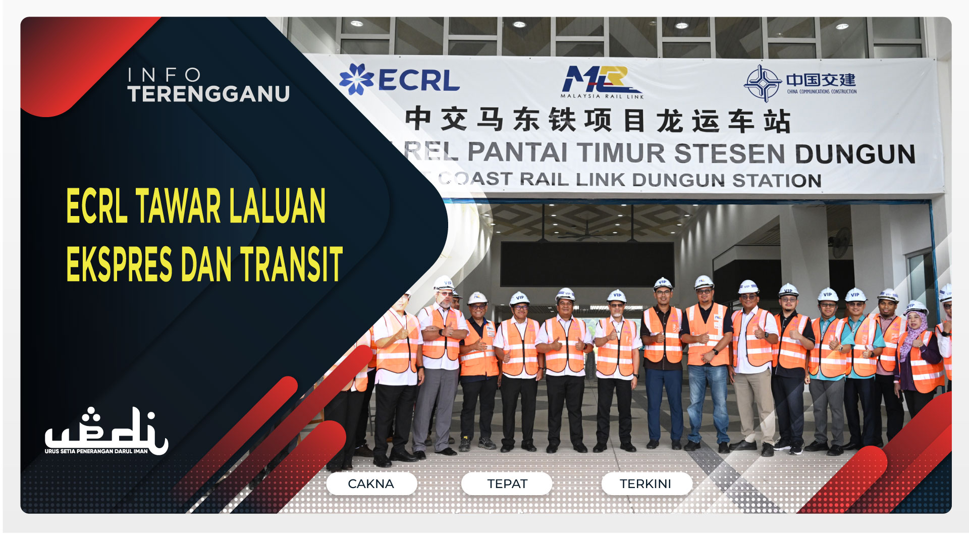 ECRL Tawar Laluan Ekspres dan Transit