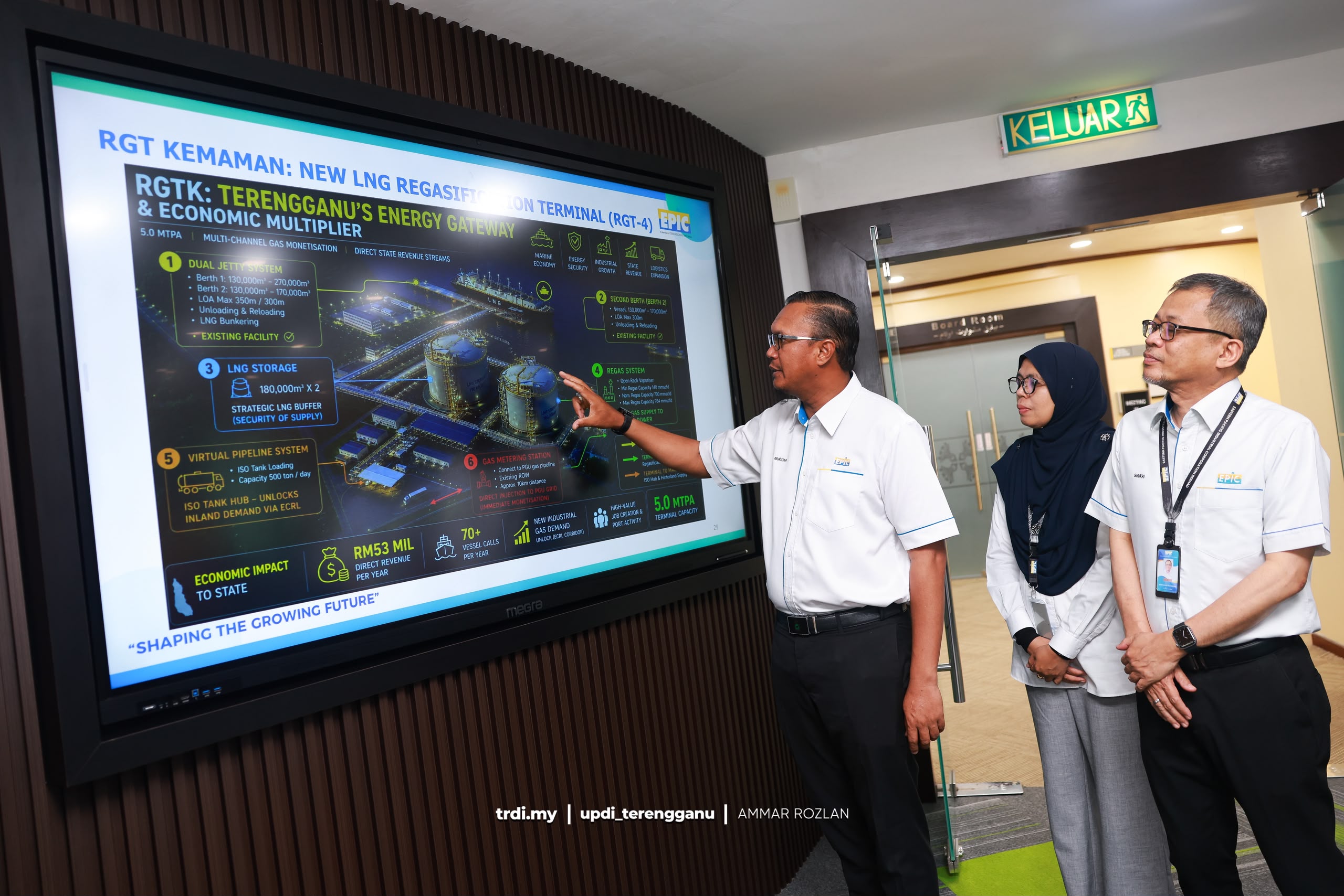 Projek Terminal Regasifikasi Kemaman RM3.8 Bilion Tunggu Kelulusan Akhir