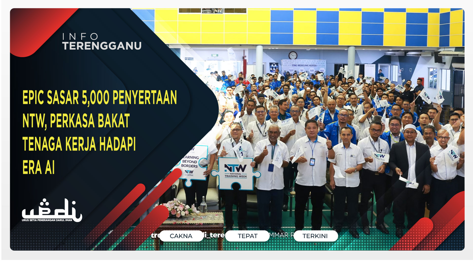 EPIC Sasar 5,000 Penyertaan NTW, Perkasa Bakat Tenaga Kerja Hadapi Era AI
